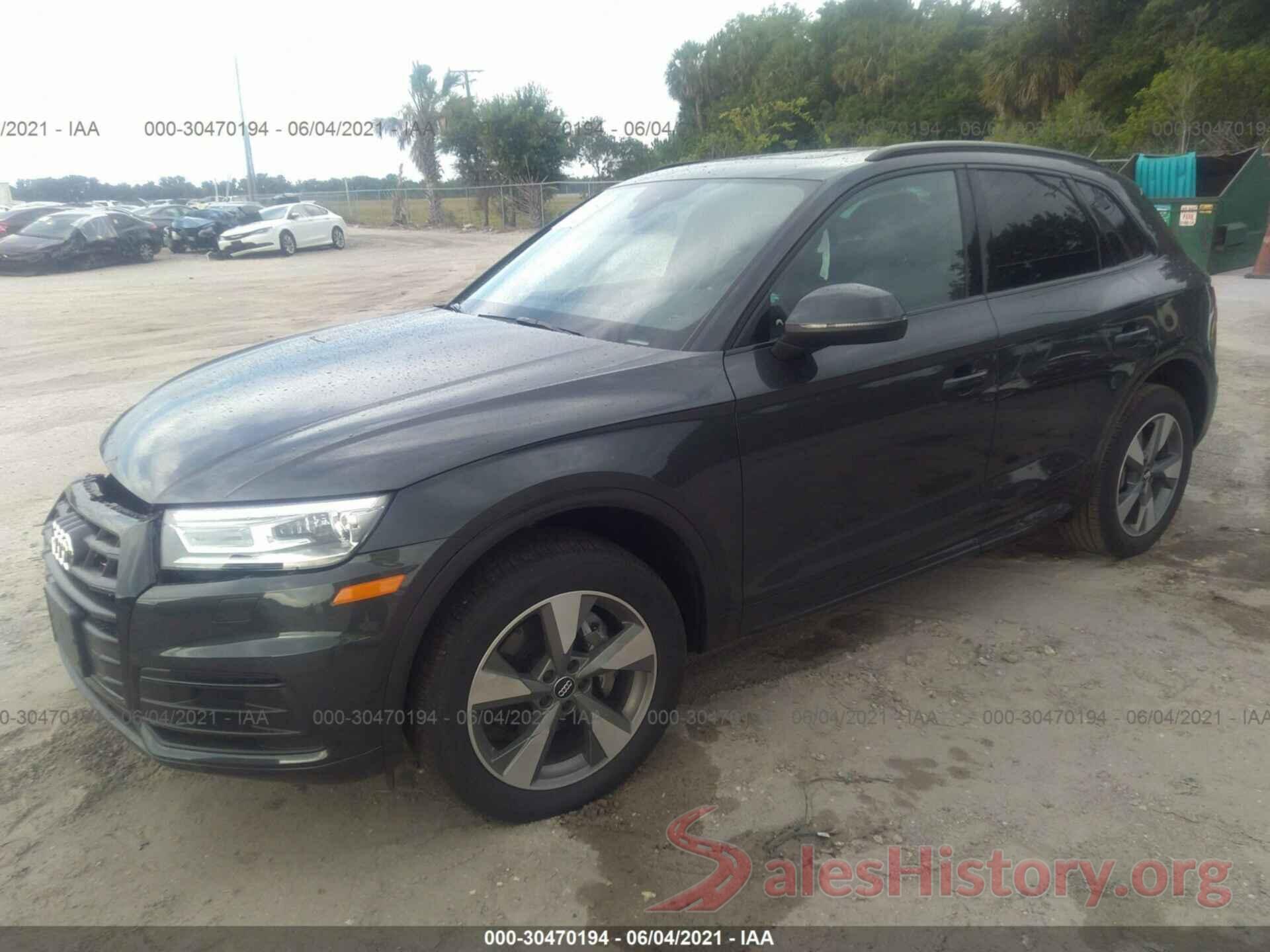 WA1ANAFY4L2111629 2020 AUDI Q5