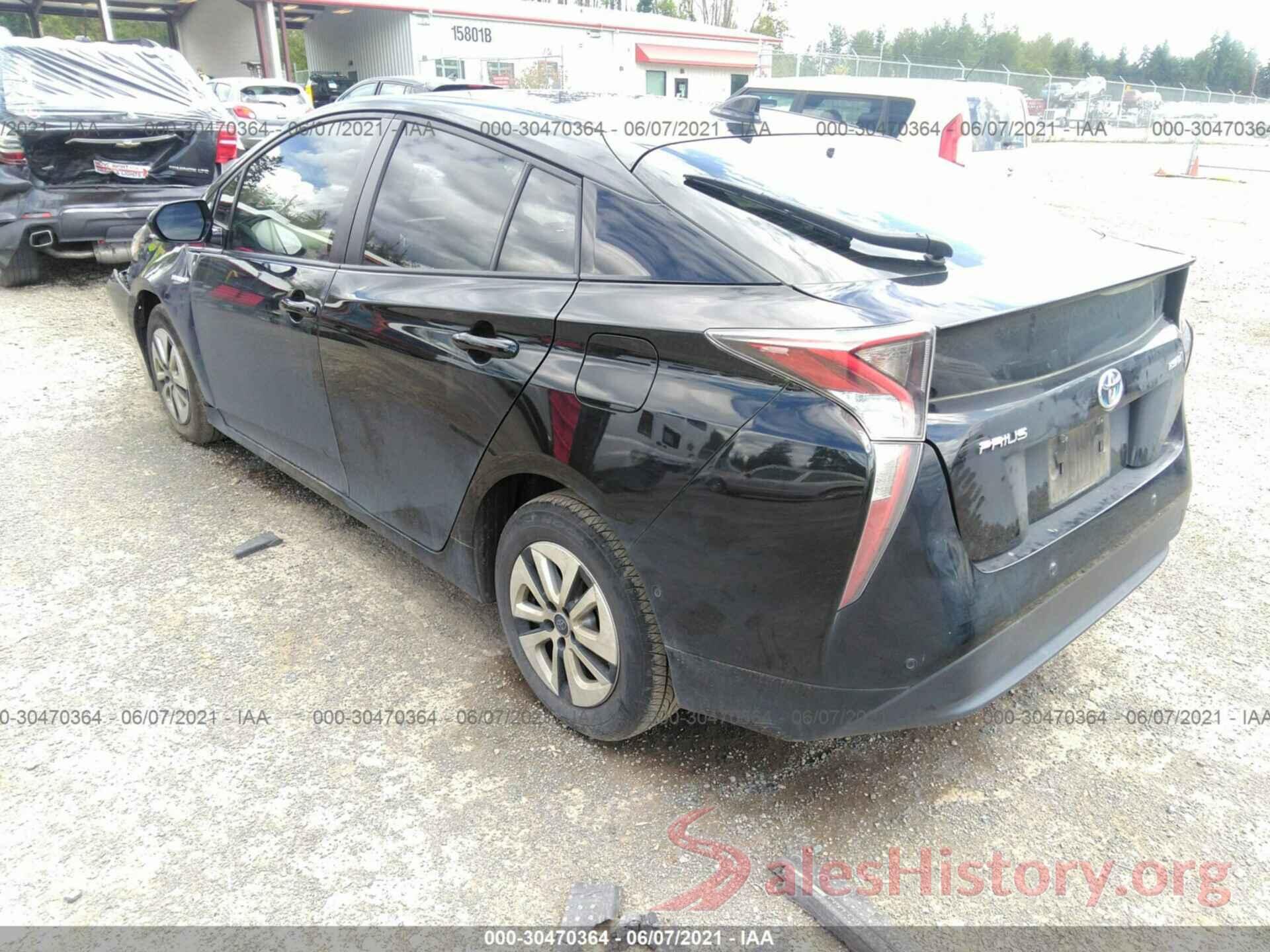 JTDKBRFUXH3049668 2017 TOYOTA PRIUS