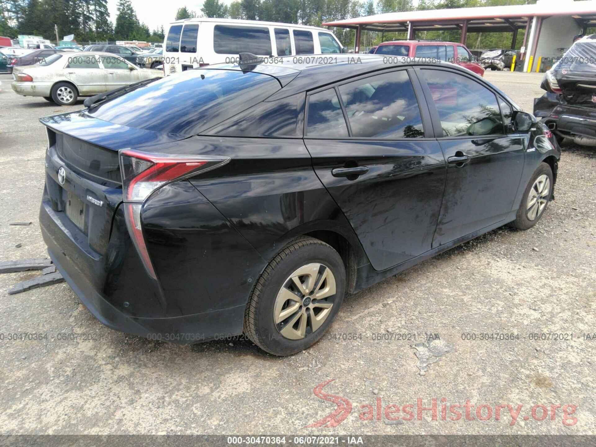 JTDKBRFUXH3049668 2017 TOYOTA PRIUS