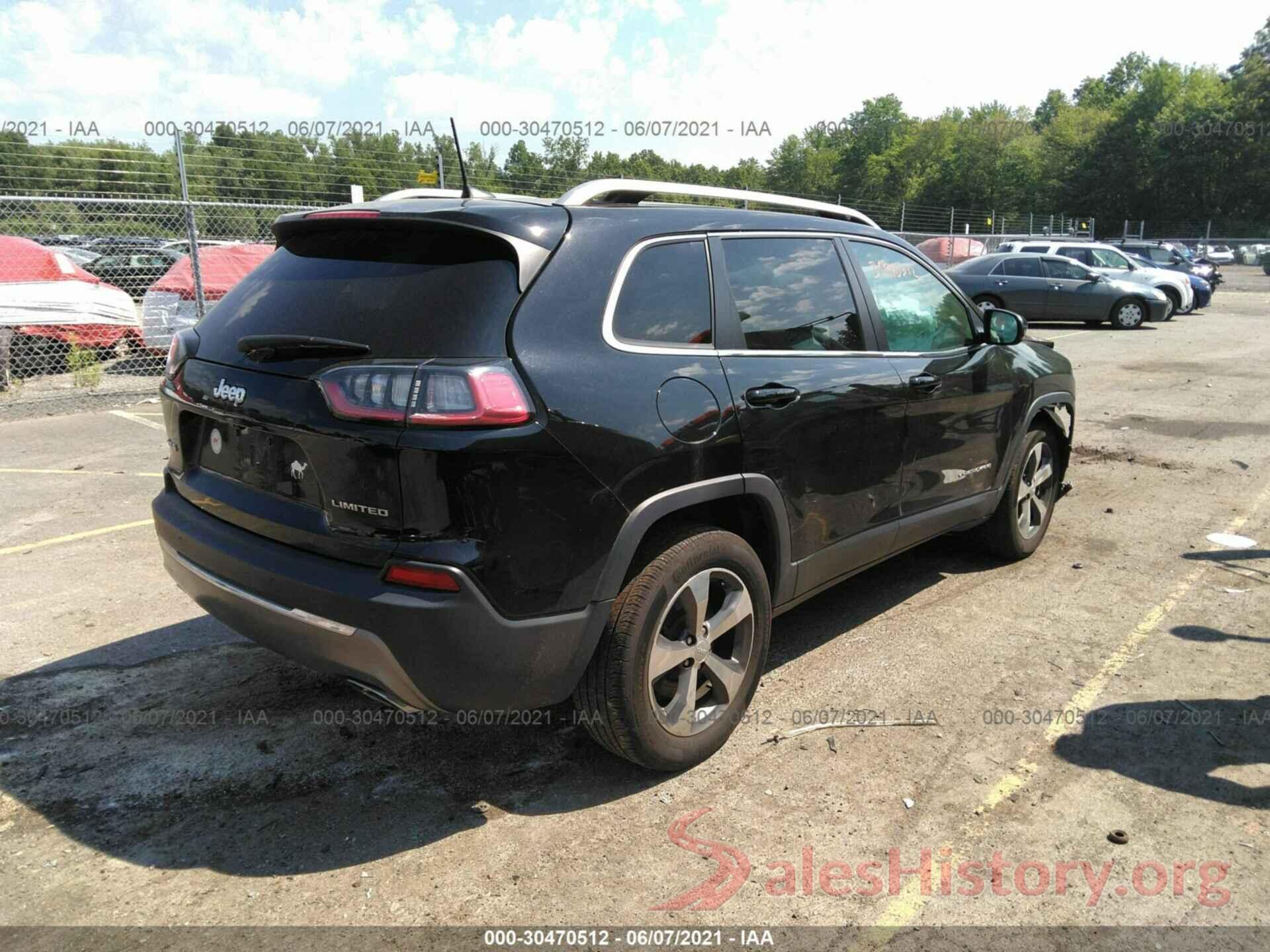 1C4PJMDN8KD464576 2019 JEEP CHEROKEE