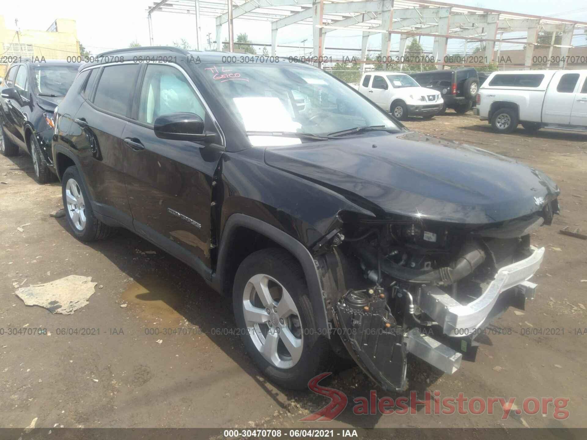 3C4NJDBB6LT155250 2020 JEEP COMPASS