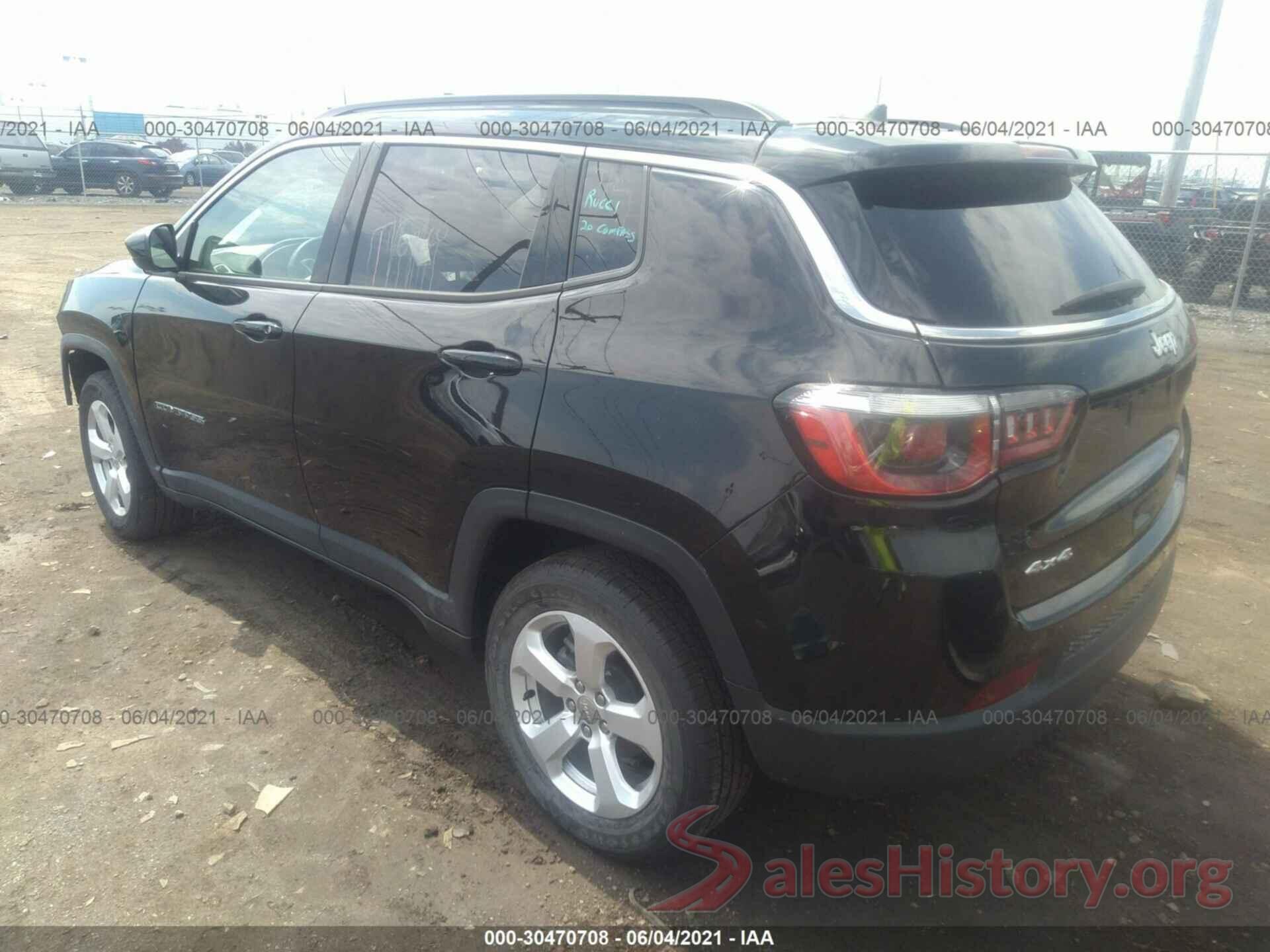 3C4NJDBB6LT155250 2020 JEEP COMPASS