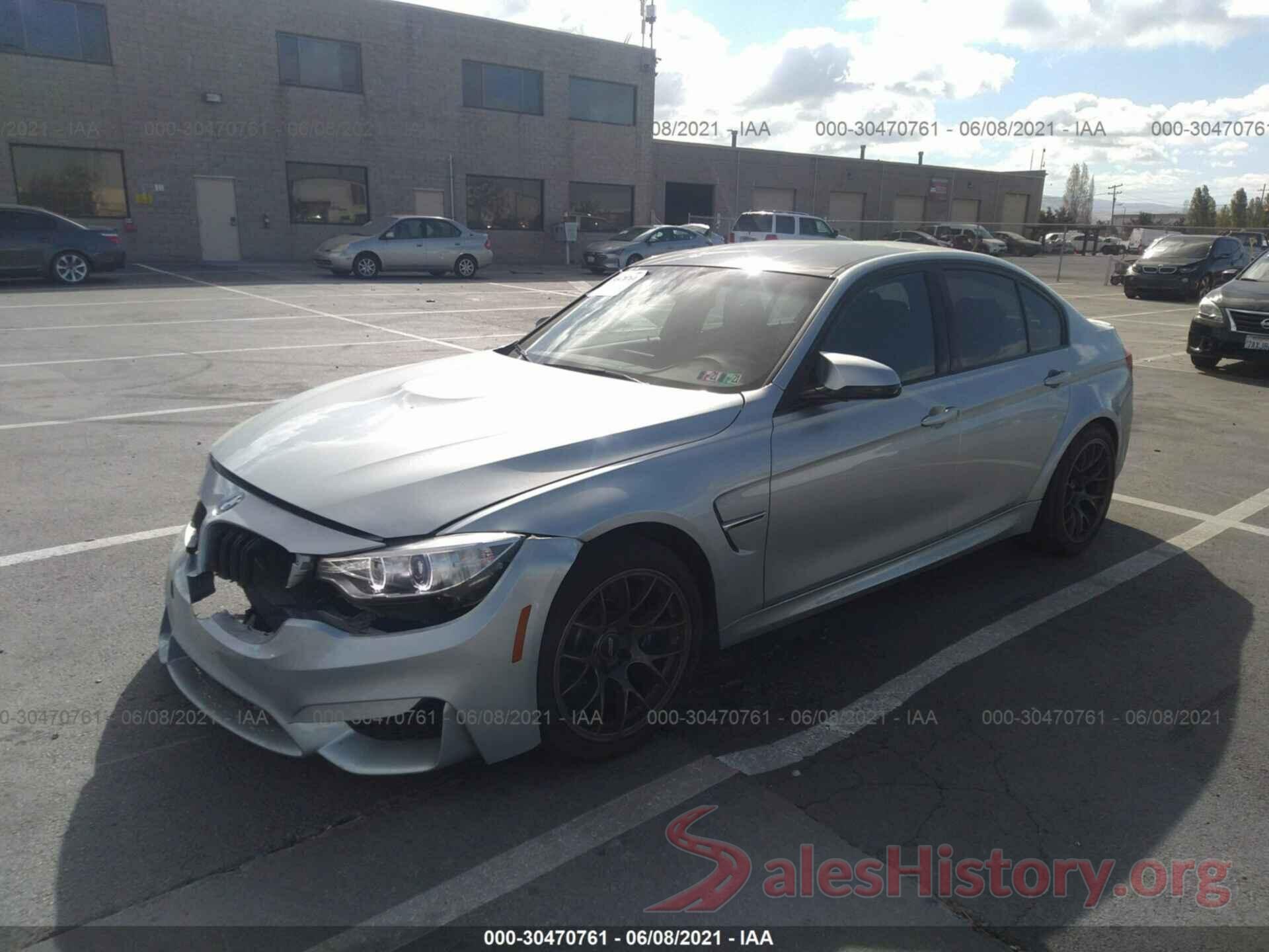 WBS8M9C55G5D31040 2016 BMW M3