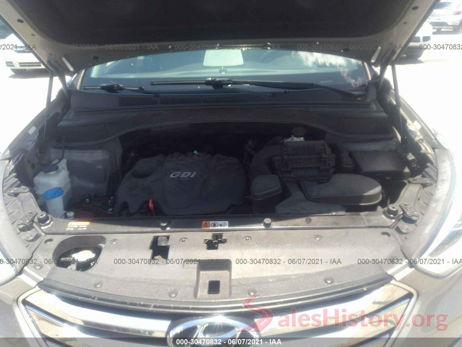 5XYZU3LB4GG334837 2016 HYUNDAI SANTA FE SPORT