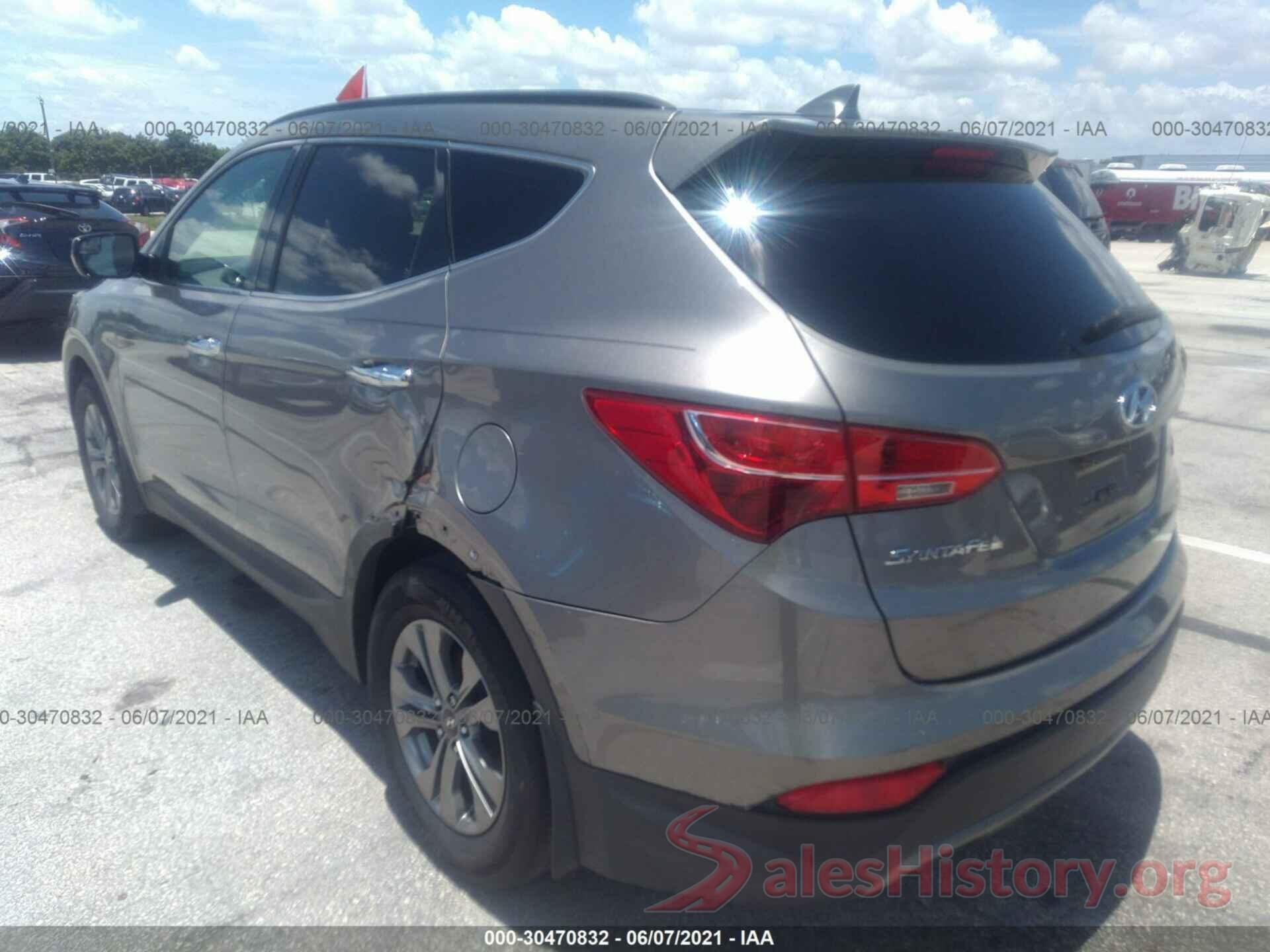 5XYZU3LB4GG334837 2016 HYUNDAI SANTA FE SPORT