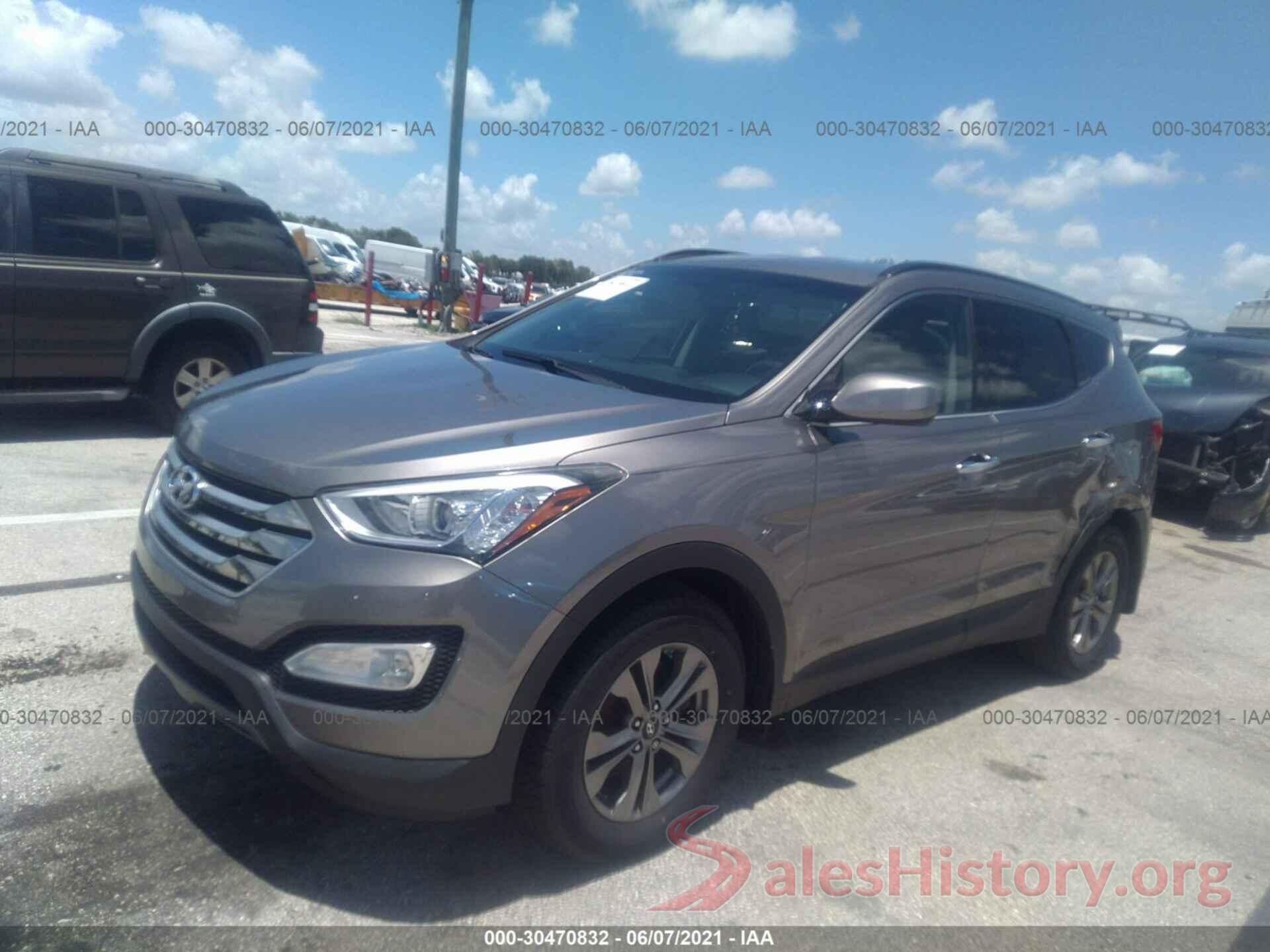 5XYZU3LB4GG334837 2016 HYUNDAI SANTA FE SPORT