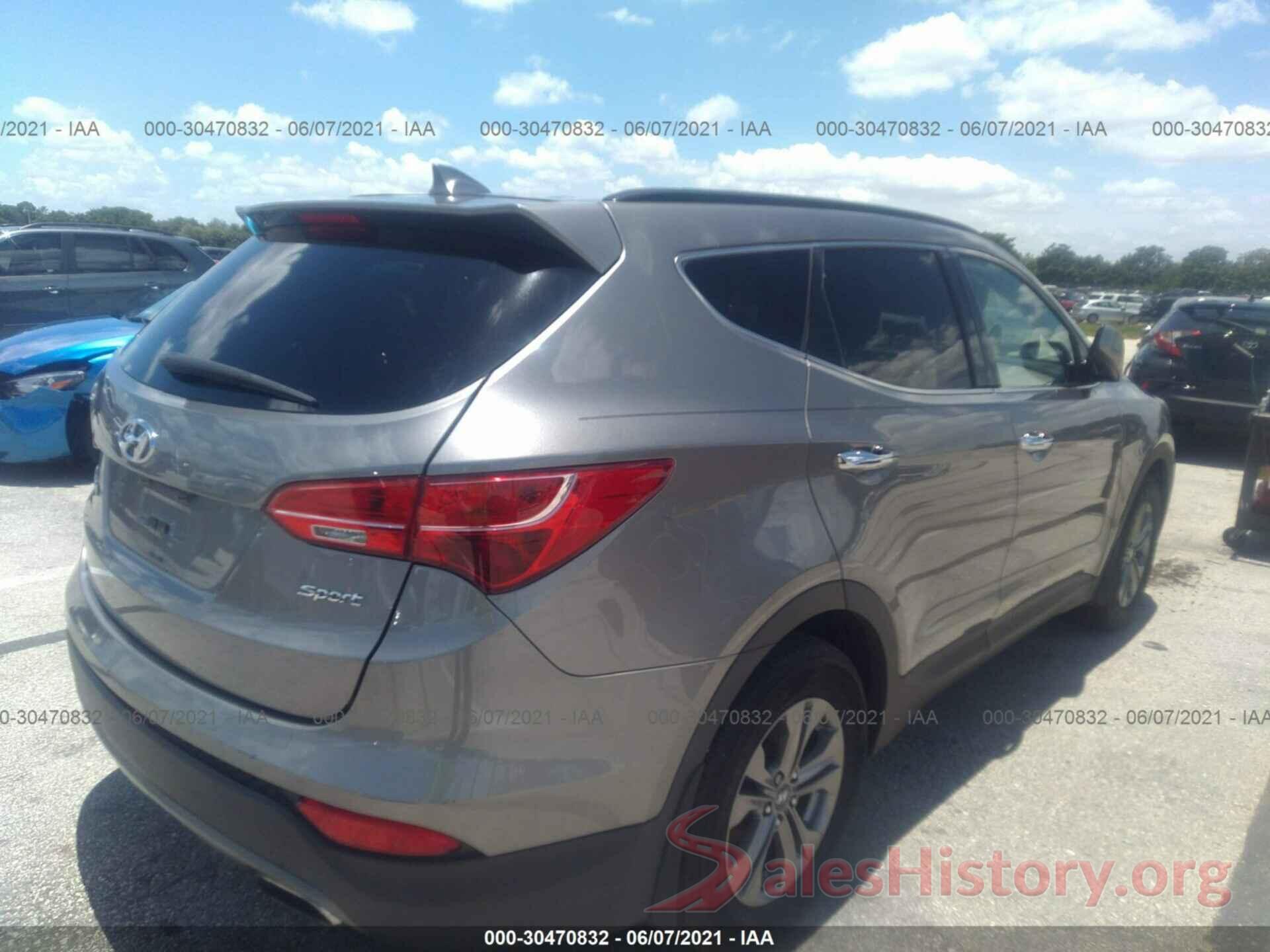 5XYZU3LB4GG334837 2016 HYUNDAI SANTA FE SPORT