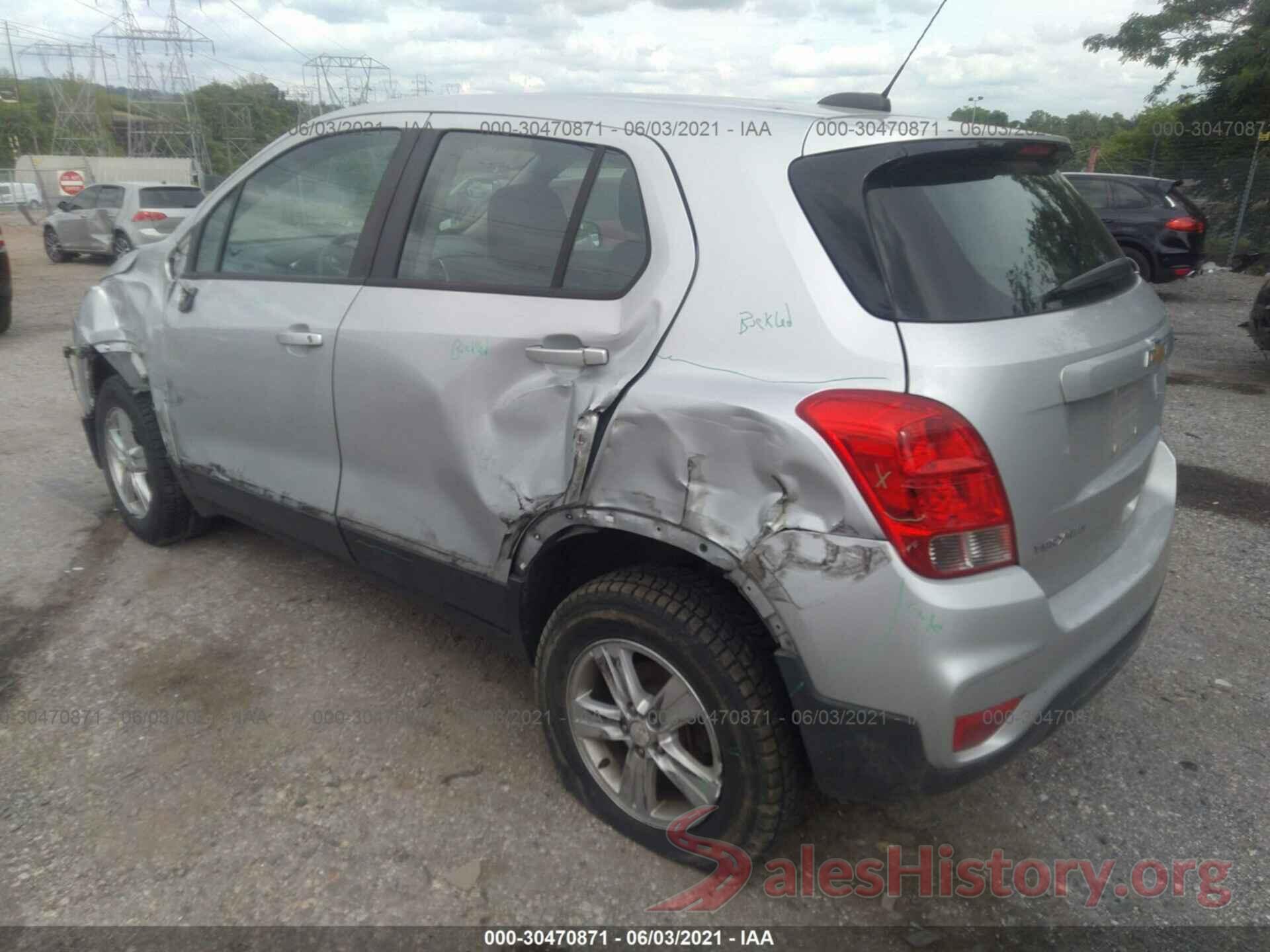 3GNCJNSB8HL284795 2017 CHEVROLET TRAX