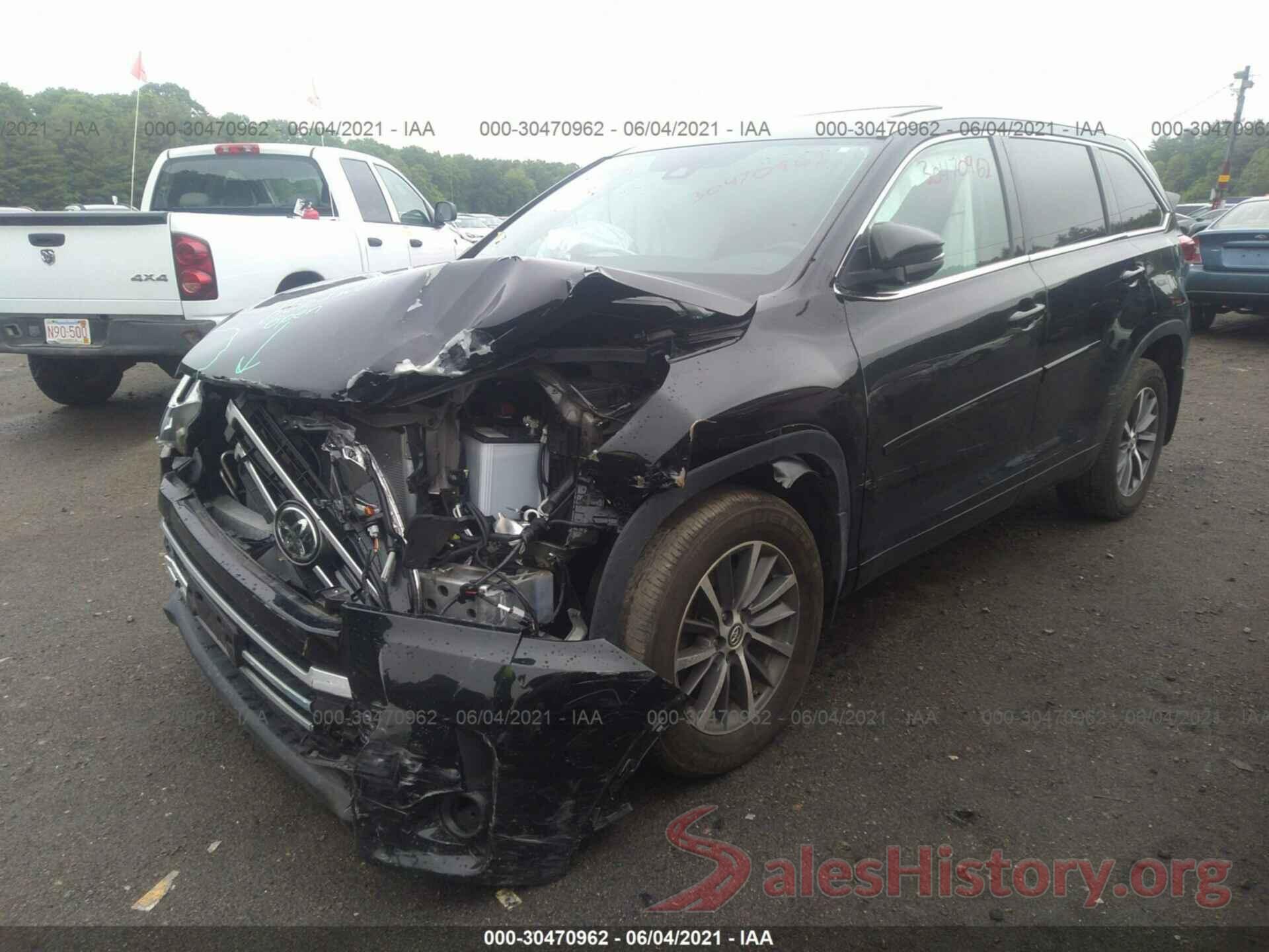 5TDJZRFH5JS861071 2018 TOYOTA HIGHLANDER