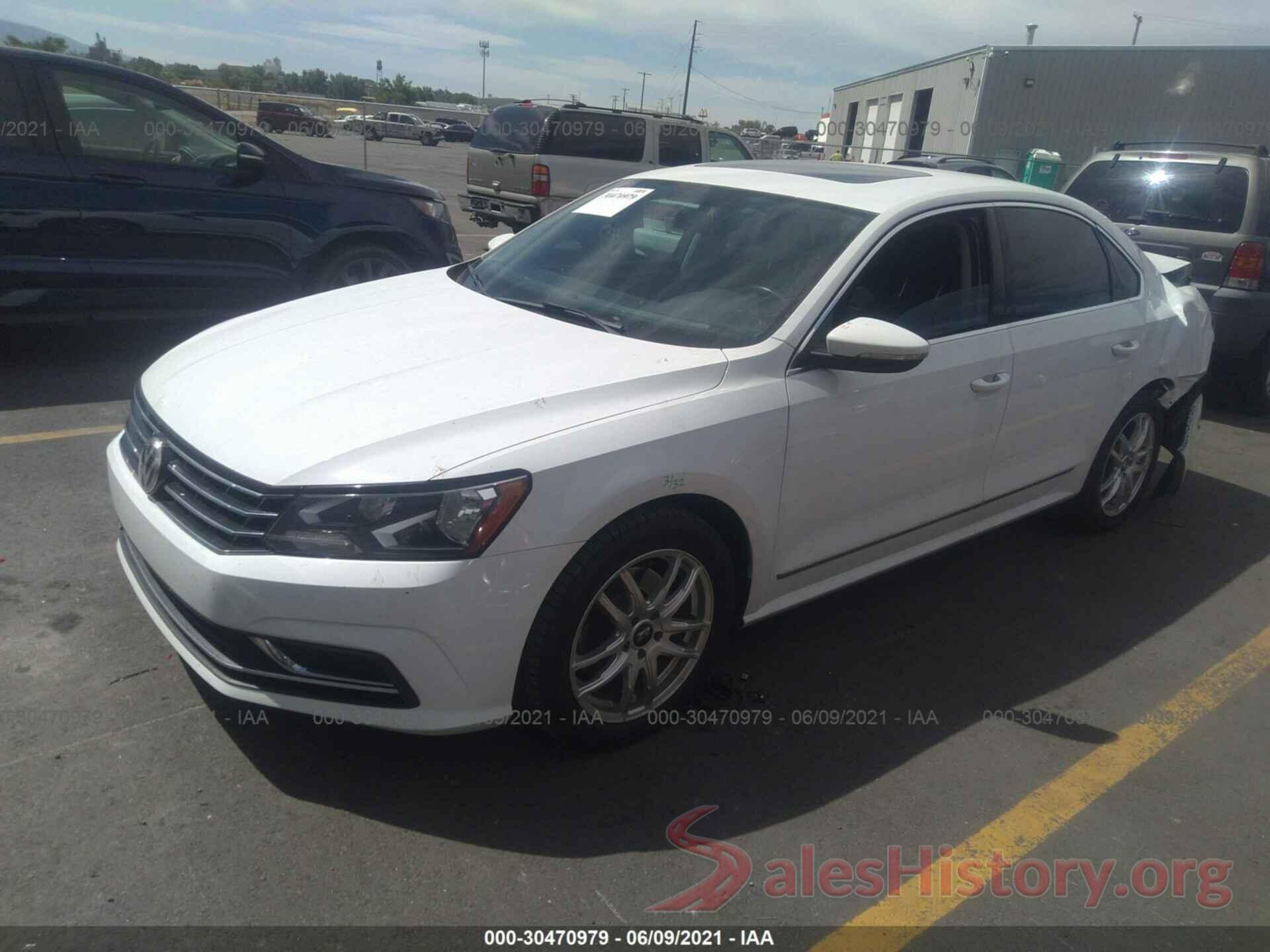 1VWBS7A37GC009241 2016 VOLKSWAGEN PASSAT