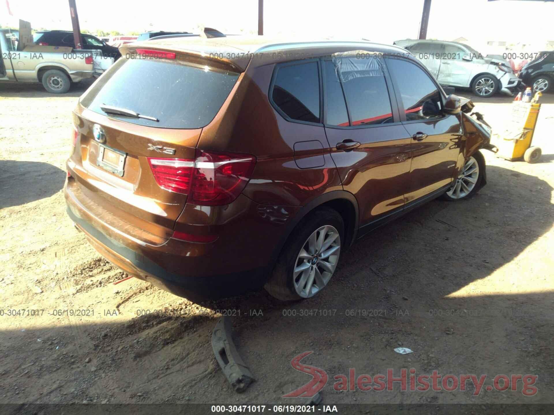 5UXWZ7C51H0U47012 2017 BMW X3