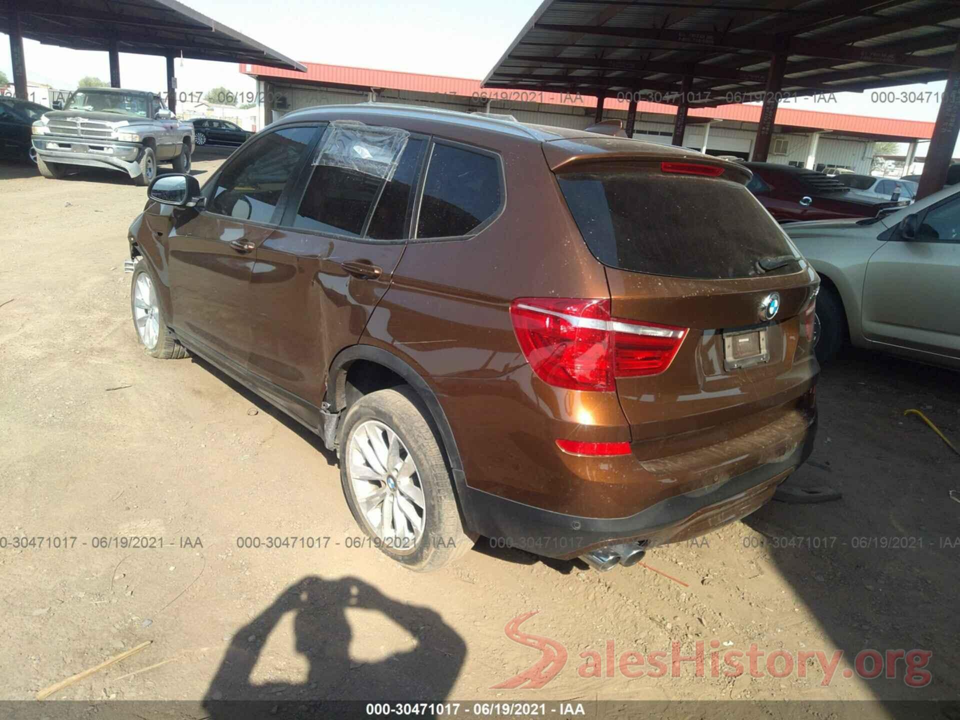 5UXWZ7C51H0U47012 2017 BMW X3