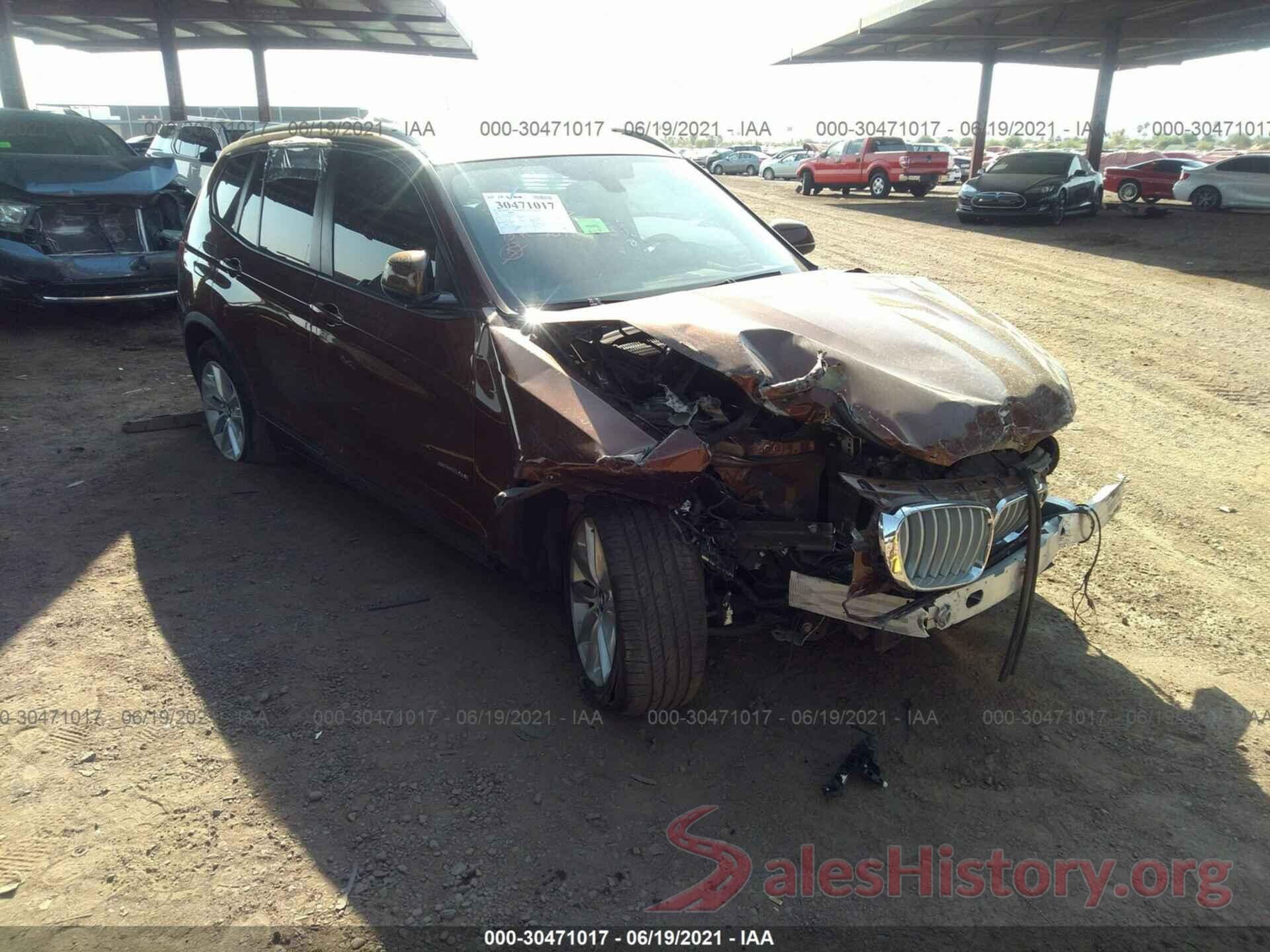 5UXWZ7C51H0U47012 2017 BMW X3