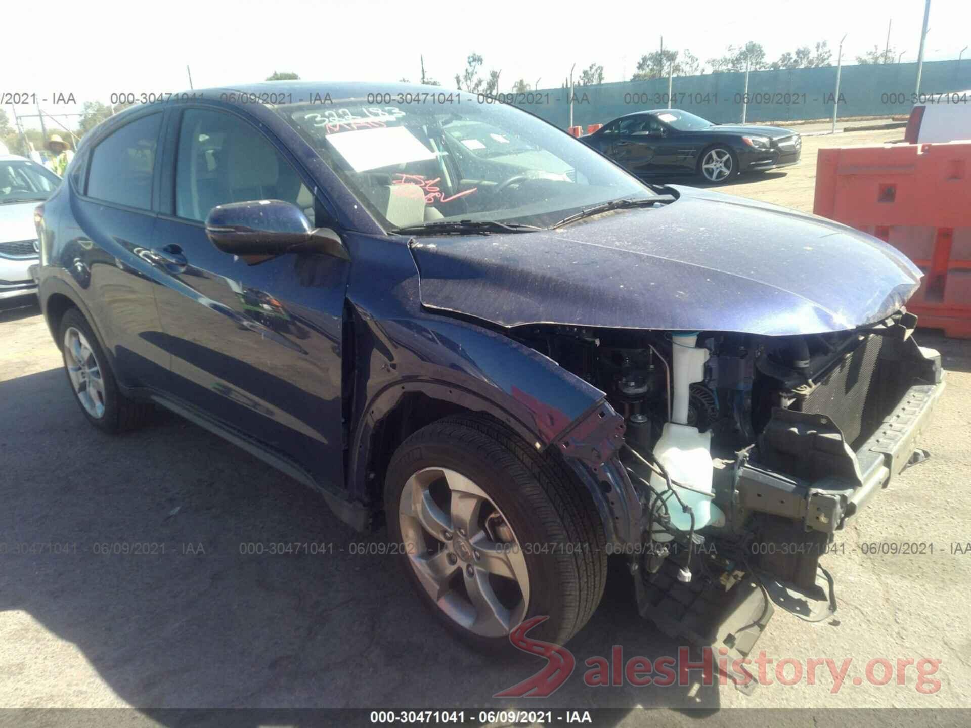 3CZRU5H54HM723572 2017 HONDA HR-V