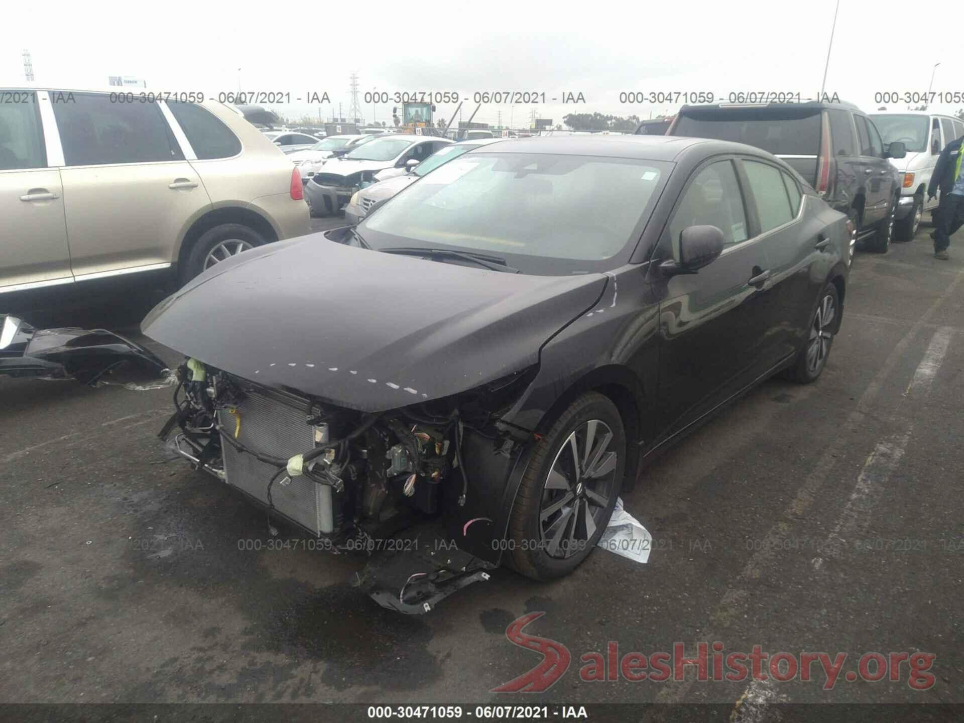 3N1AB8CV6LY246472 2020 NISSAN SENTRA