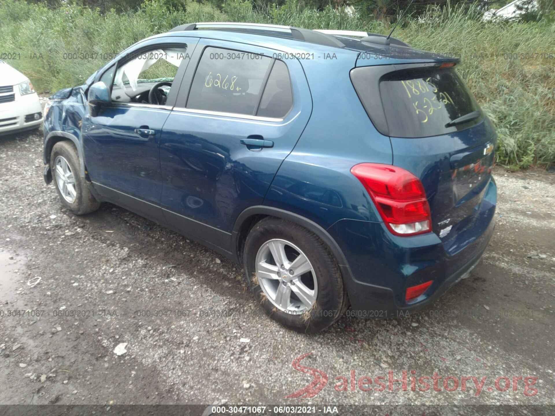 KL7CJLSB6LB334260 2020 CHEVROLET TRAX