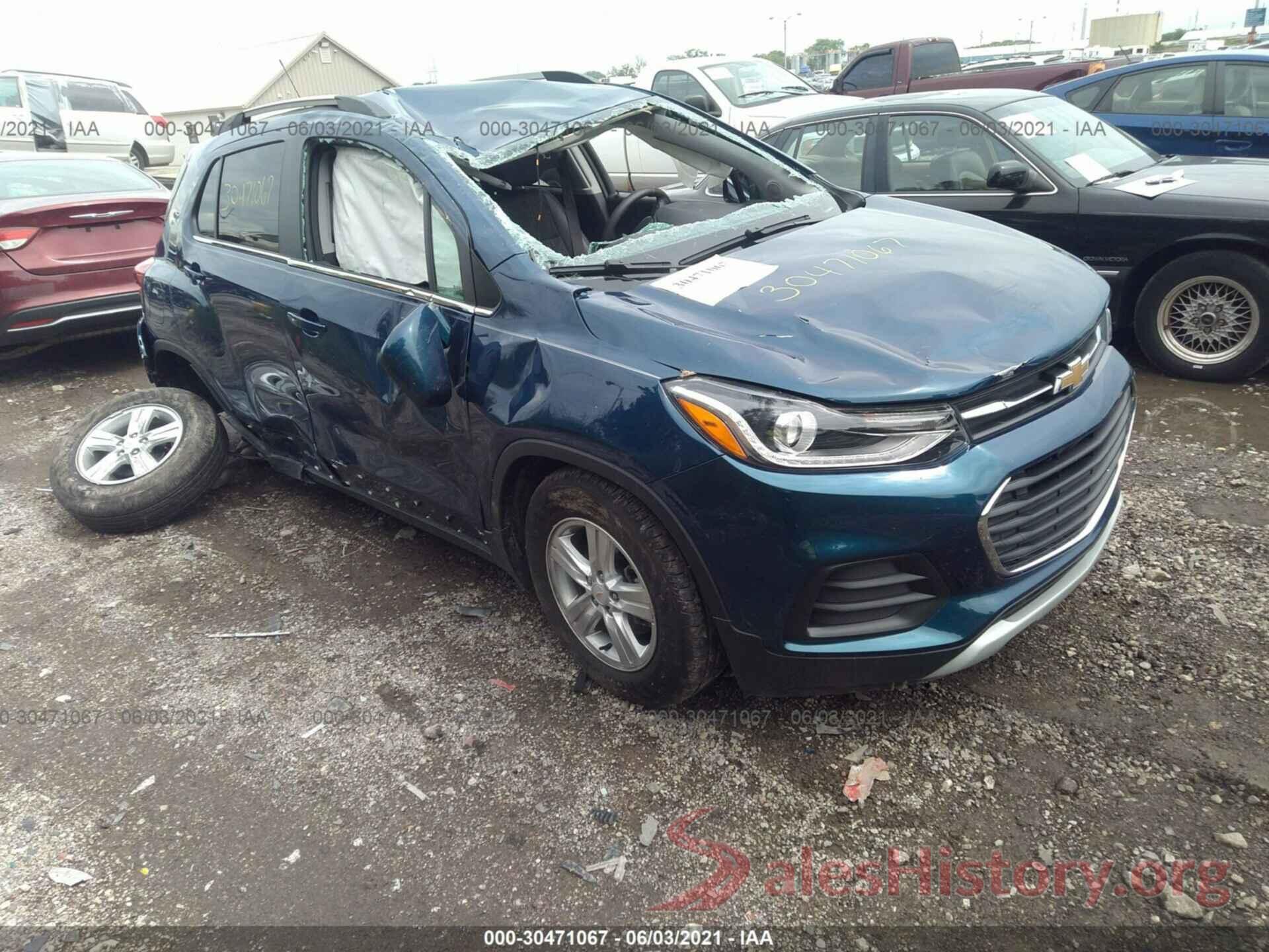 KL7CJLSB6LB334260 2020 CHEVROLET TRAX