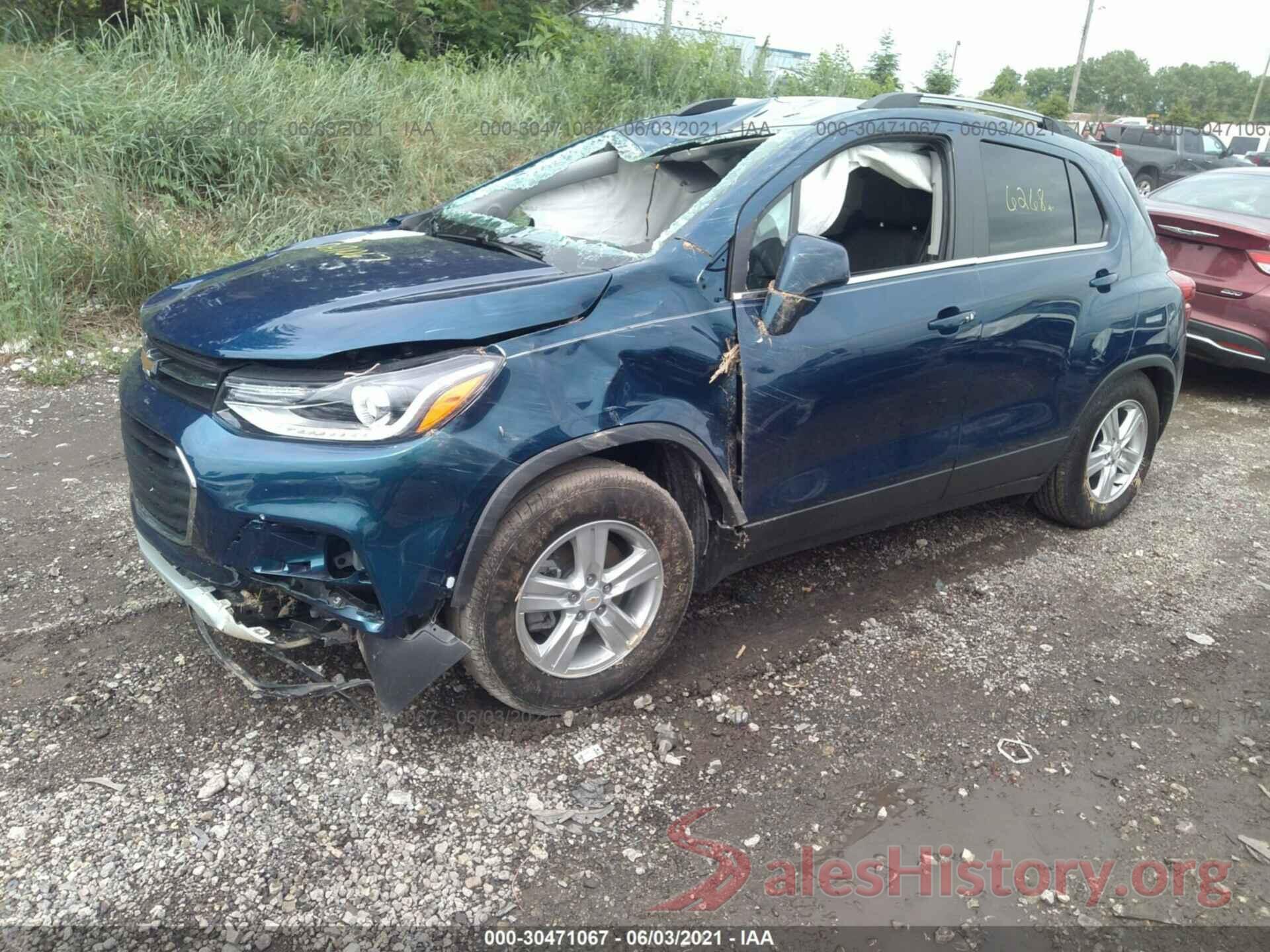 KL7CJLSB6LB334260 2020 CHEVROLET TRAX