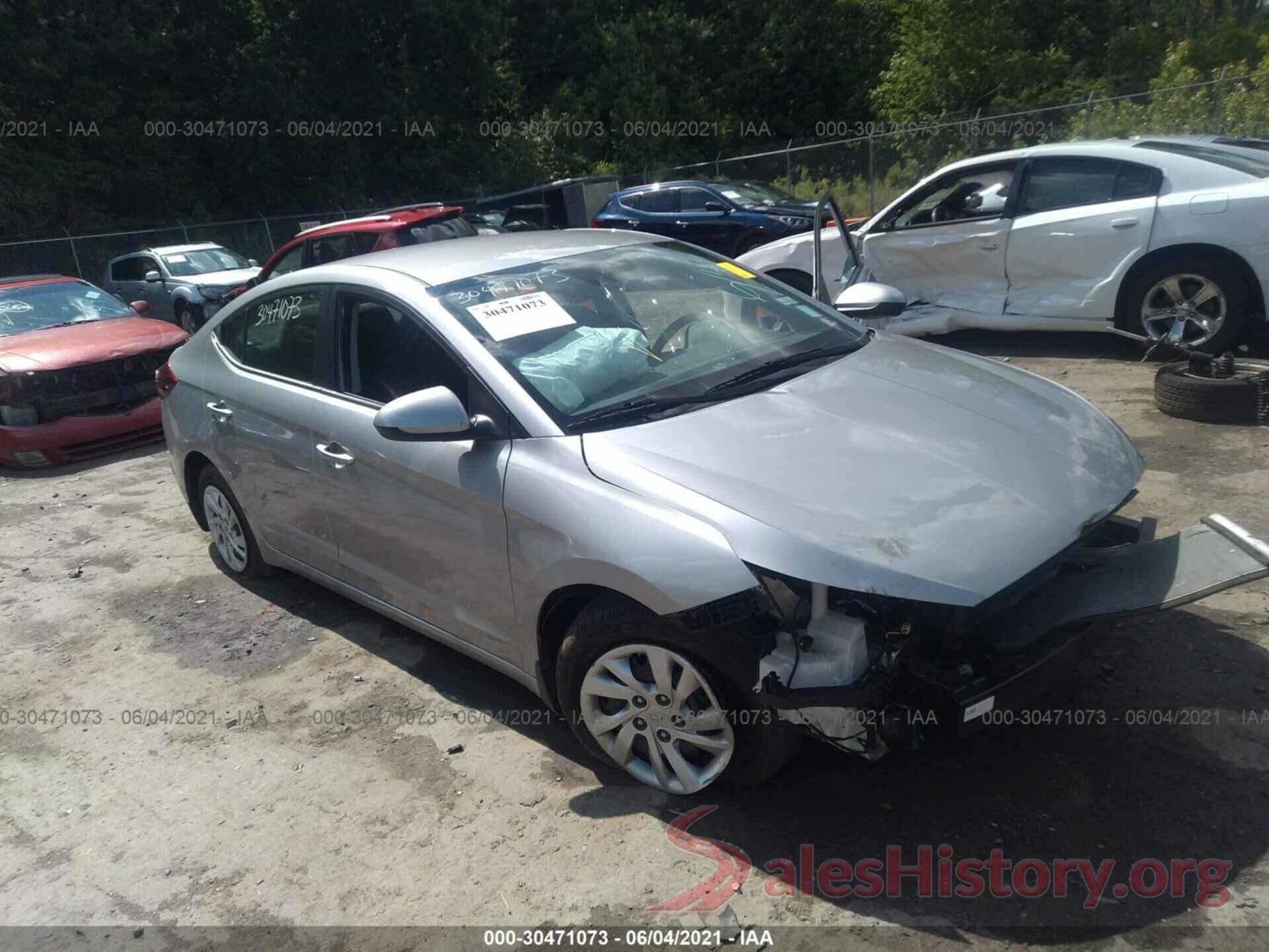 5NPD74LF6LH609282 2020 HYUNDAI ELANTRA