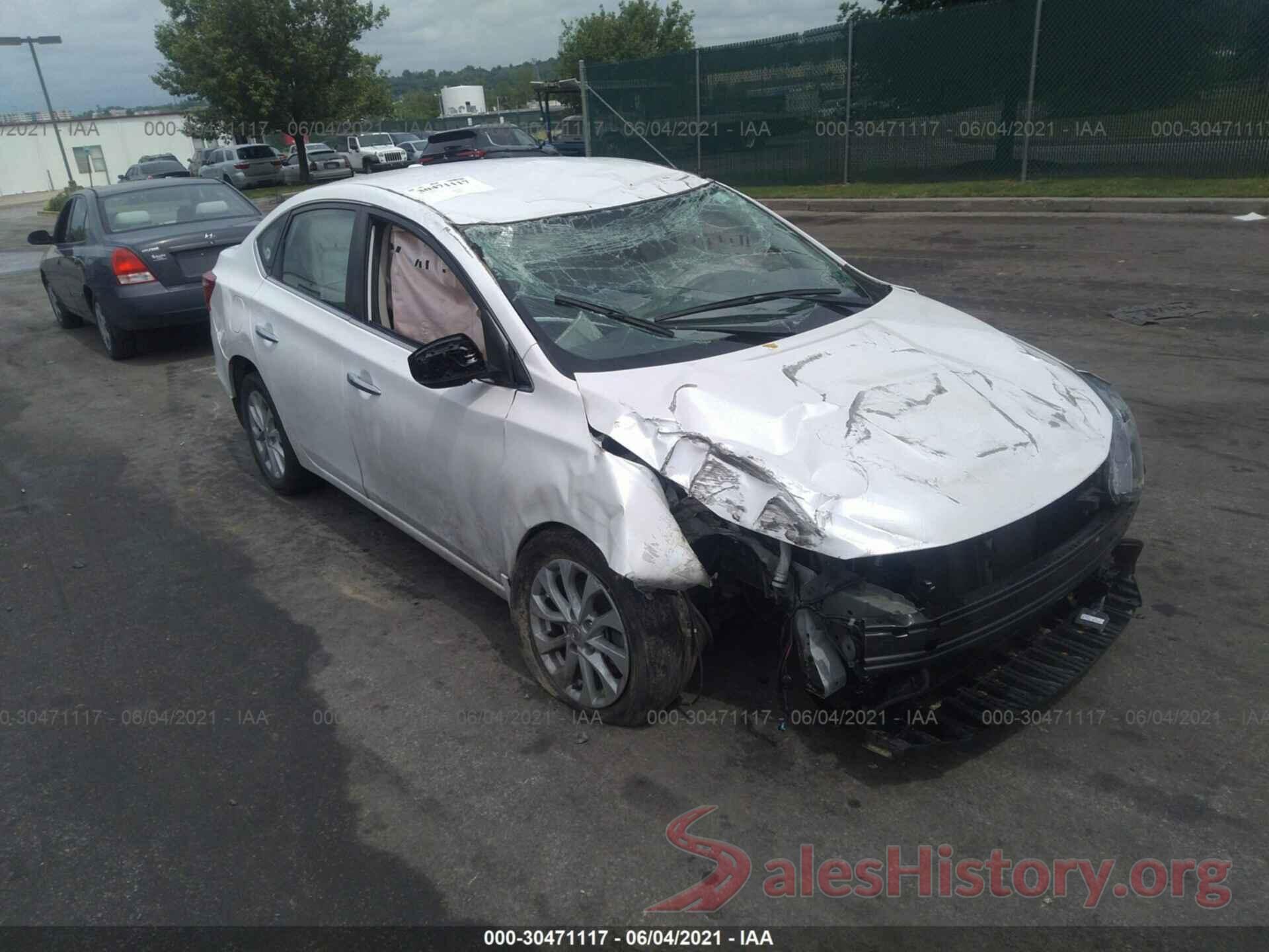 3N1AB7AP2KY316188 2019 NISSAN SENTRA