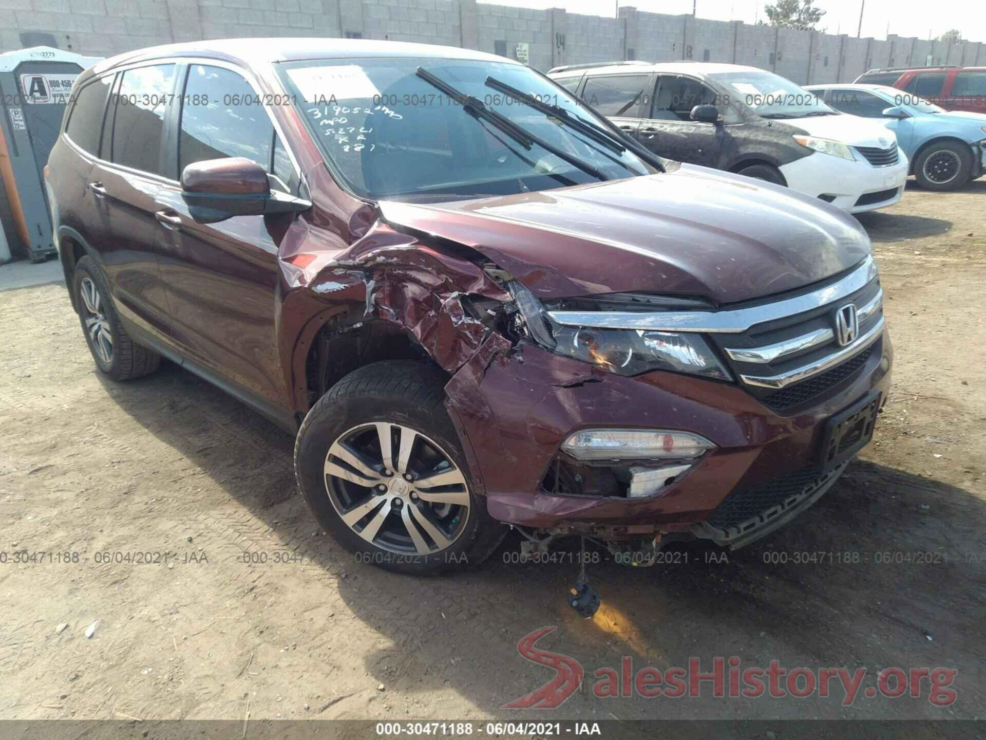 5FNYF5H59JB025075 2018 HONDA PILOT