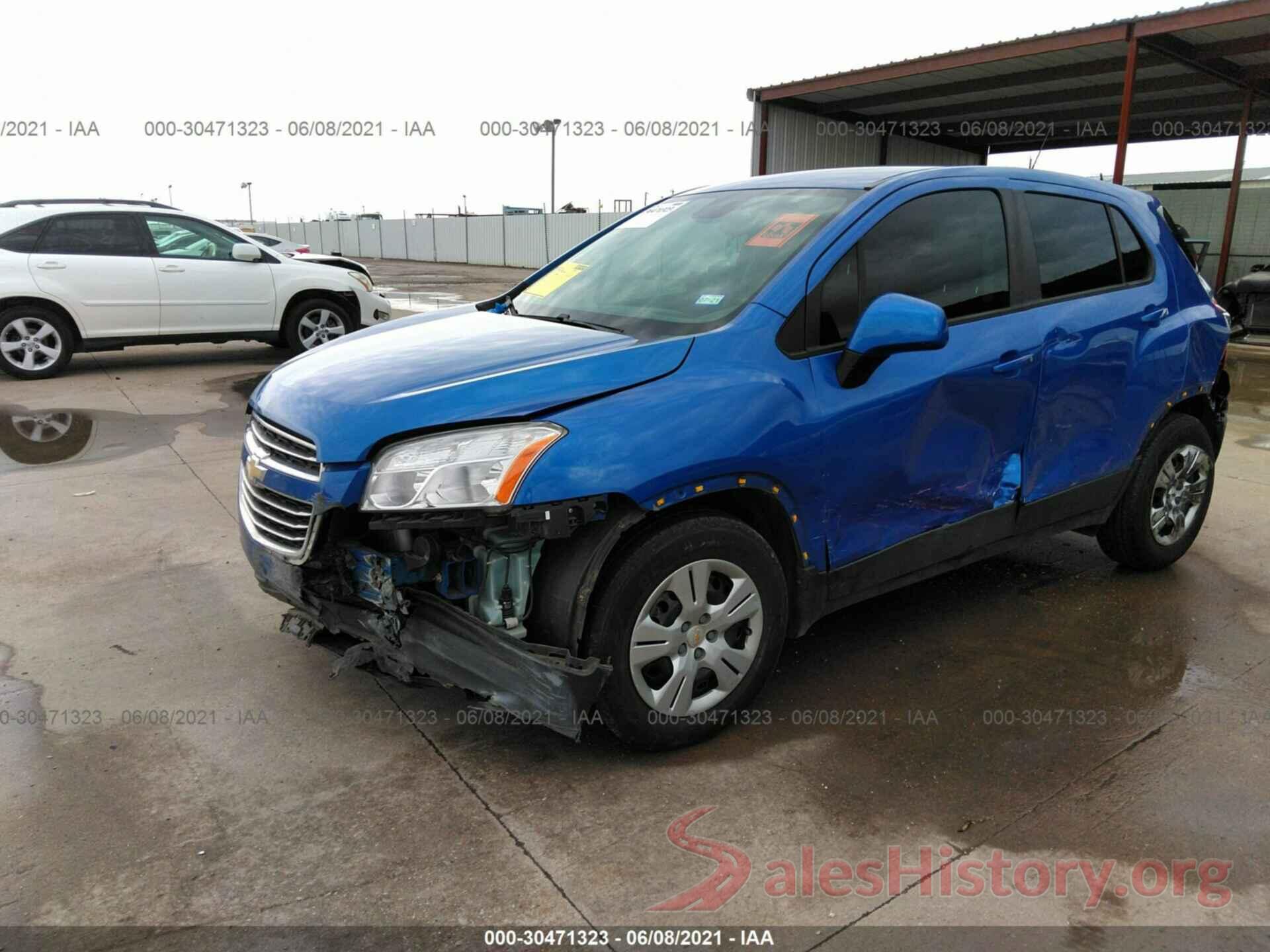 KL7CJKSBXGB609516 2016 CHEVROLET TRAX