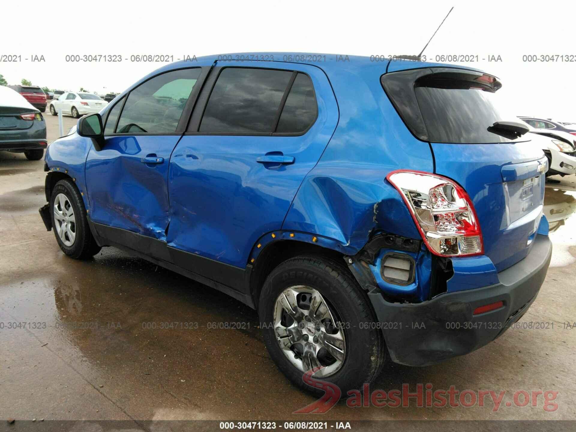 KL7CJKSBXGB609516 2016 CHEVROLET TRAX