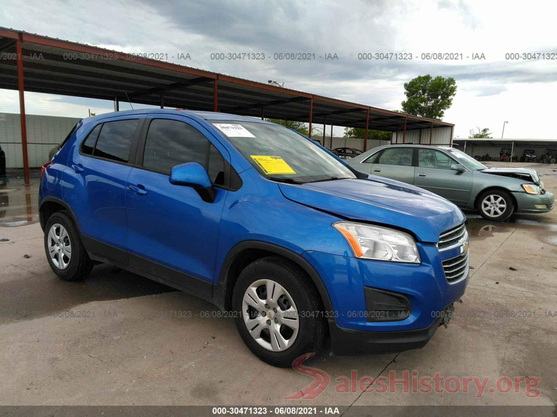 KL7CJKSBXGB609516 2016 CHEVROLET TRAX