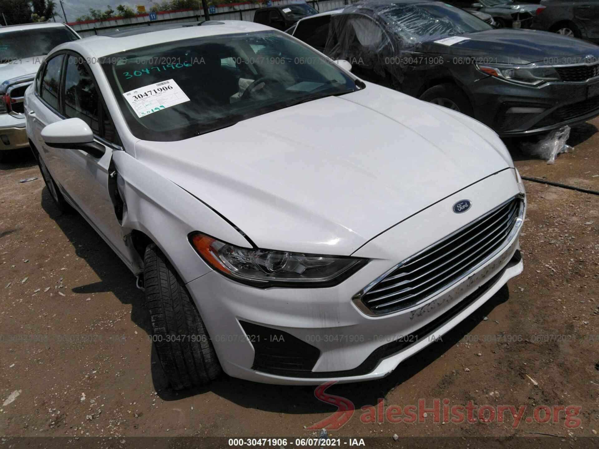 3FA6P0HD4LR136249 2020 FORD FUSION