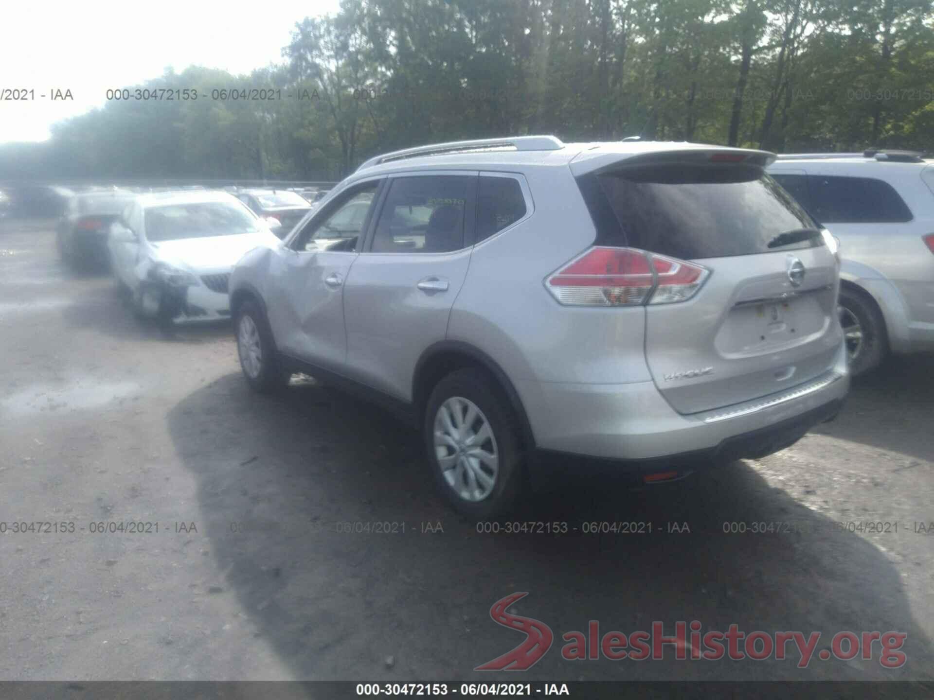 KNMAT2MV7GP714190 2016 NISSAN ROGUE