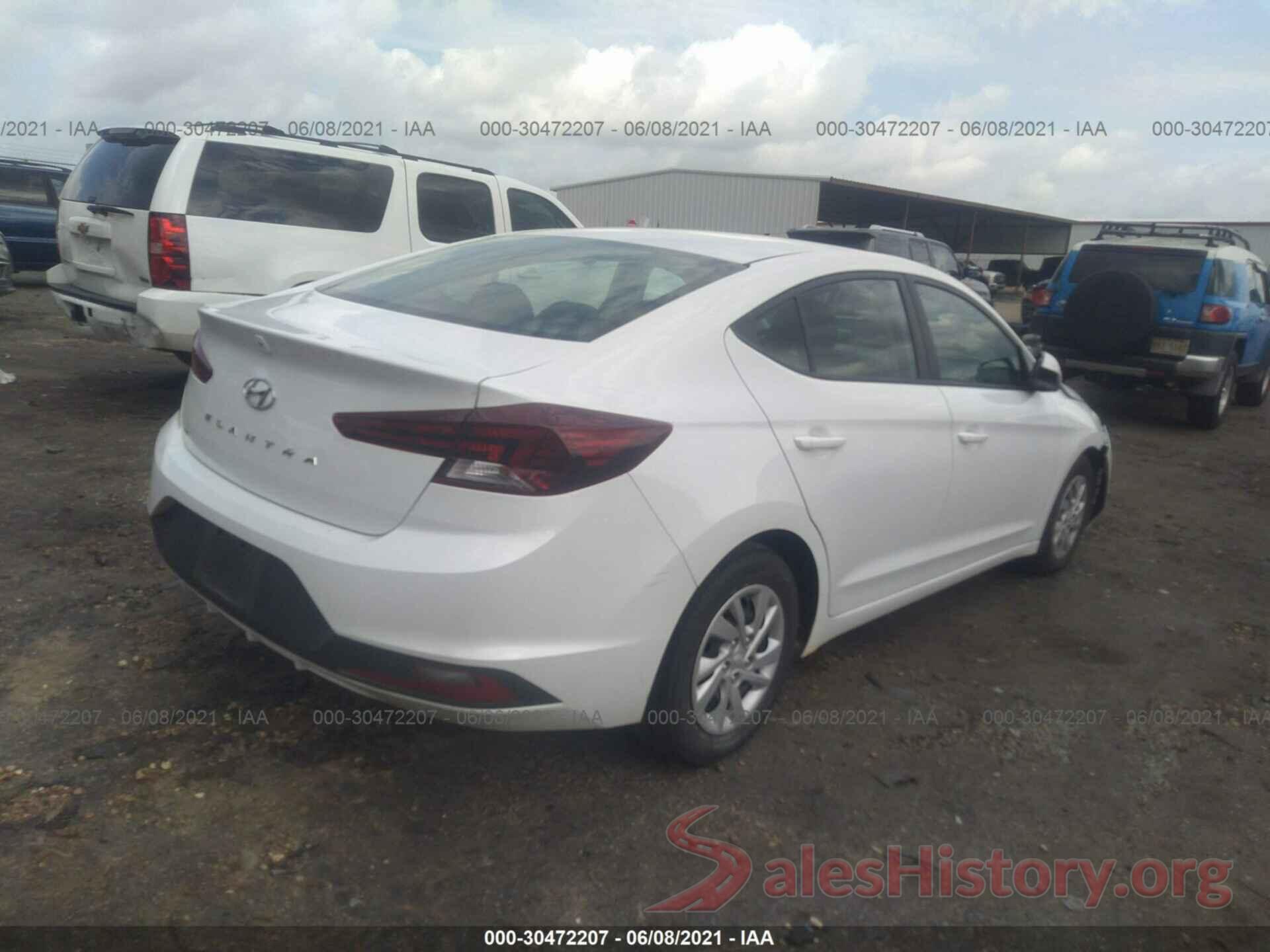 5NPD74LF1KH496808 2019 HYUNDAI ELANTRA