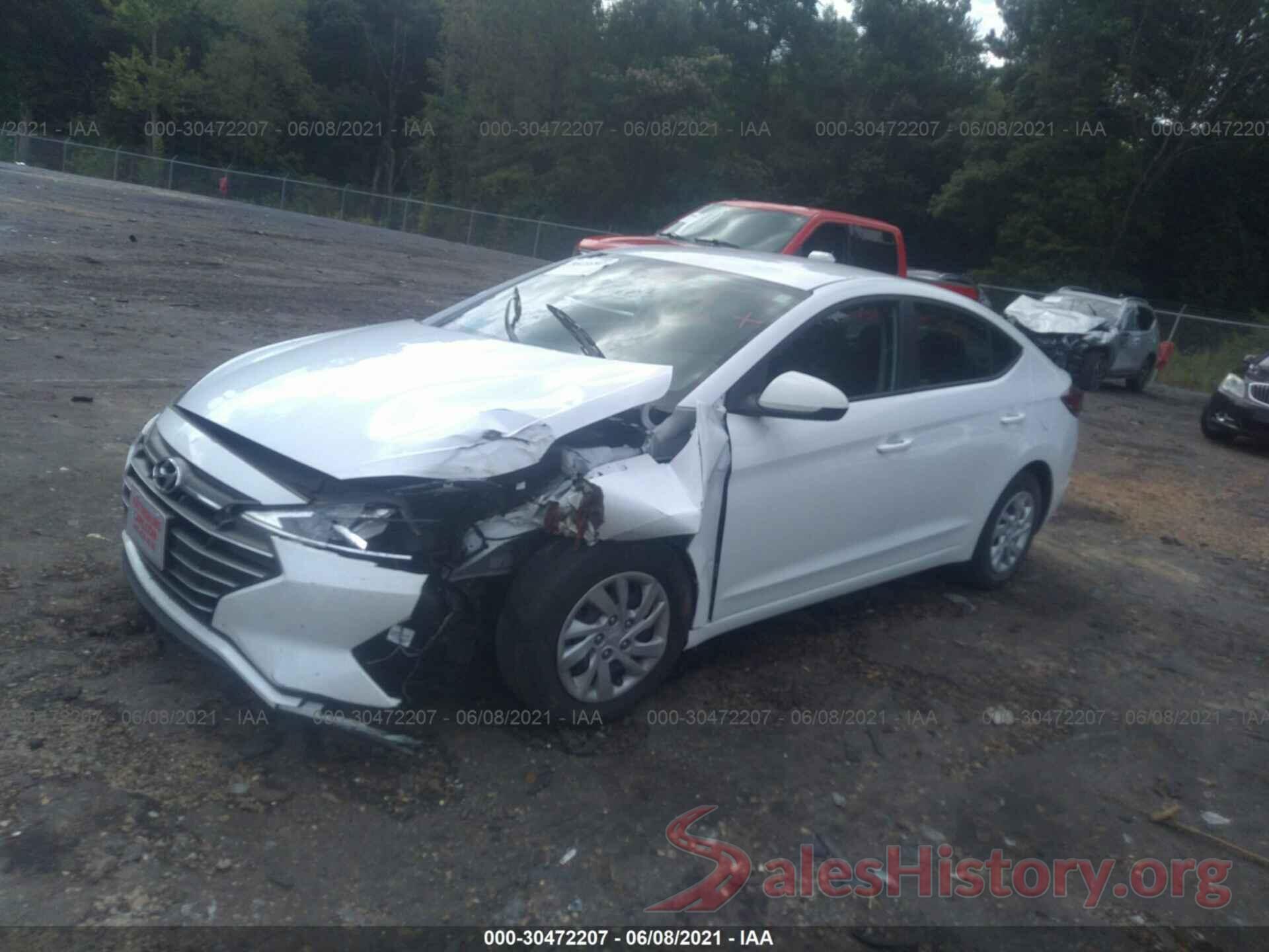 5NPD74LF1KH496808 2019 HYUNDAI ELANTRA