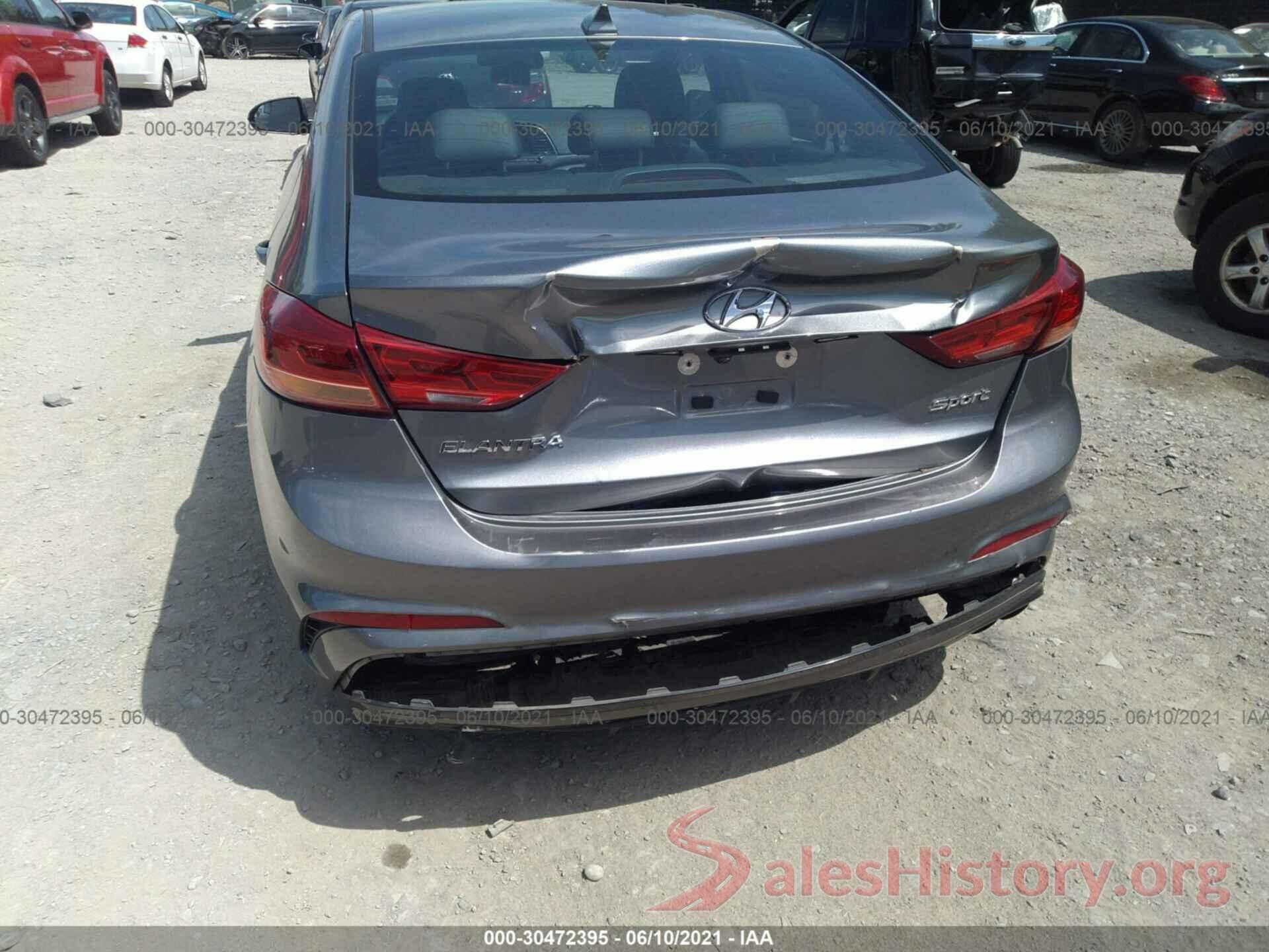 KMHD04LBXHU340956 2017 HYUNDAI ELANTRA