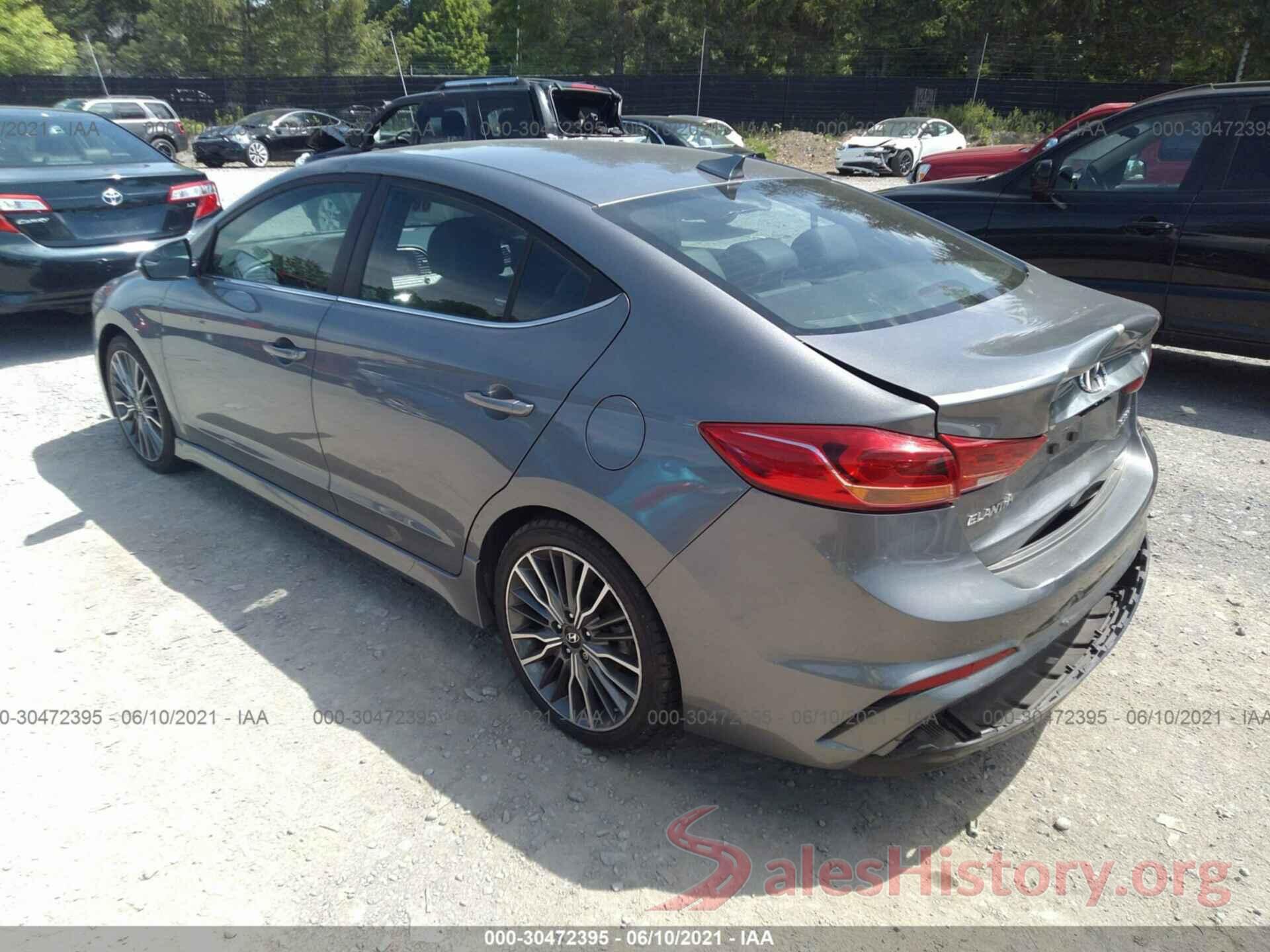 KMHD04LBXHU340956 2017 HYUNDAI ELANTRA