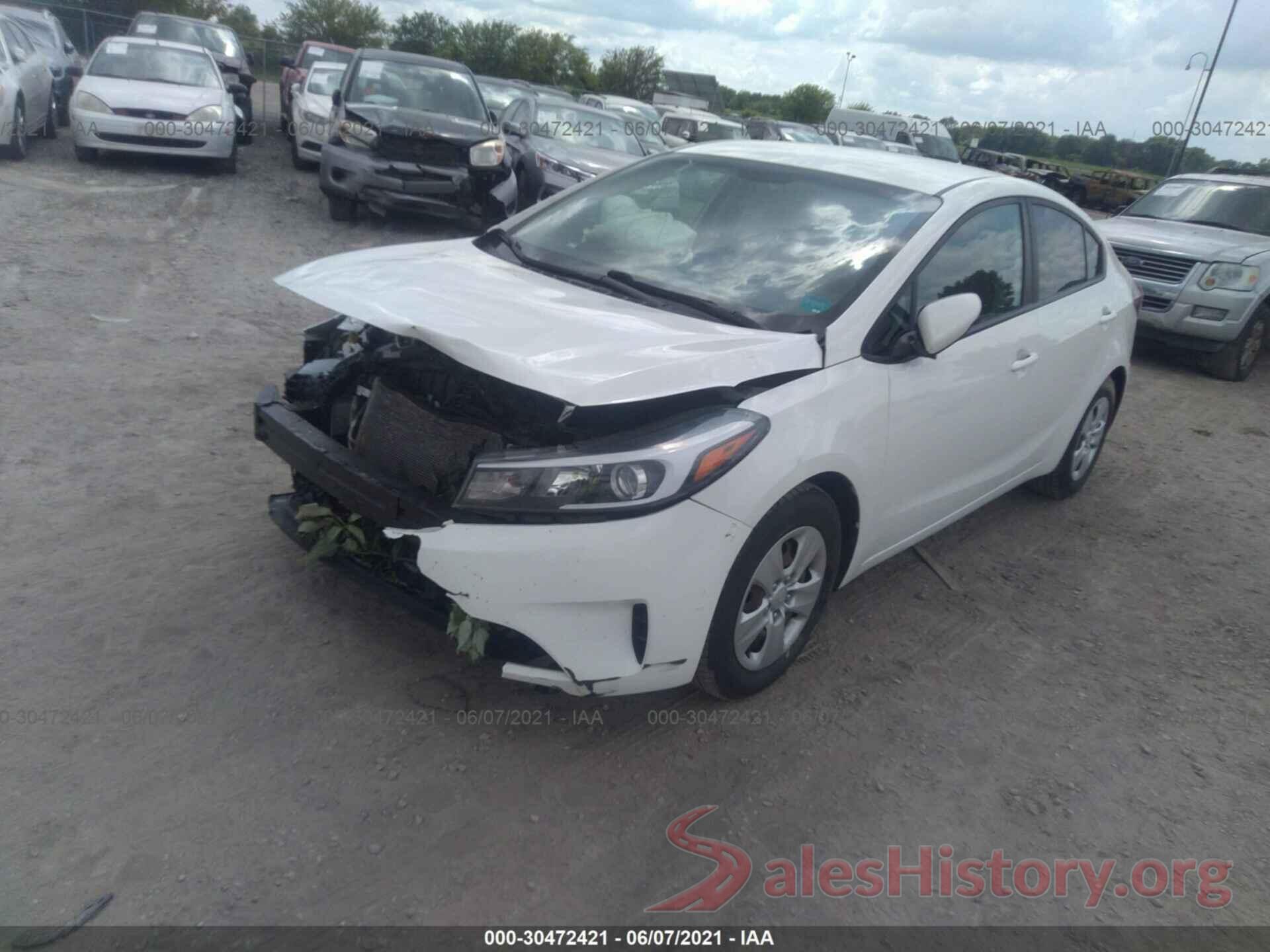 3KPFK4A79HE043004 2017 KIA FORTE