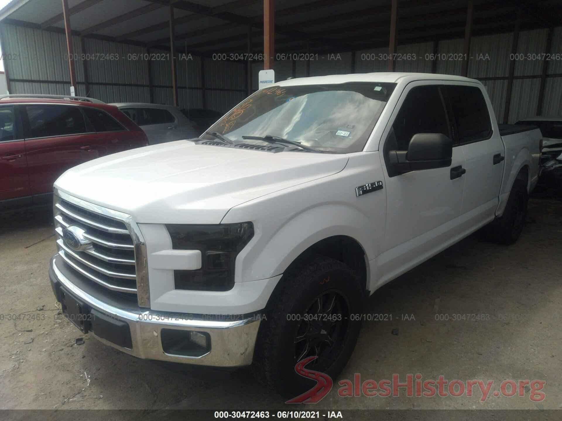 1FTEW1C82GFB55572 2016 FORD F-150