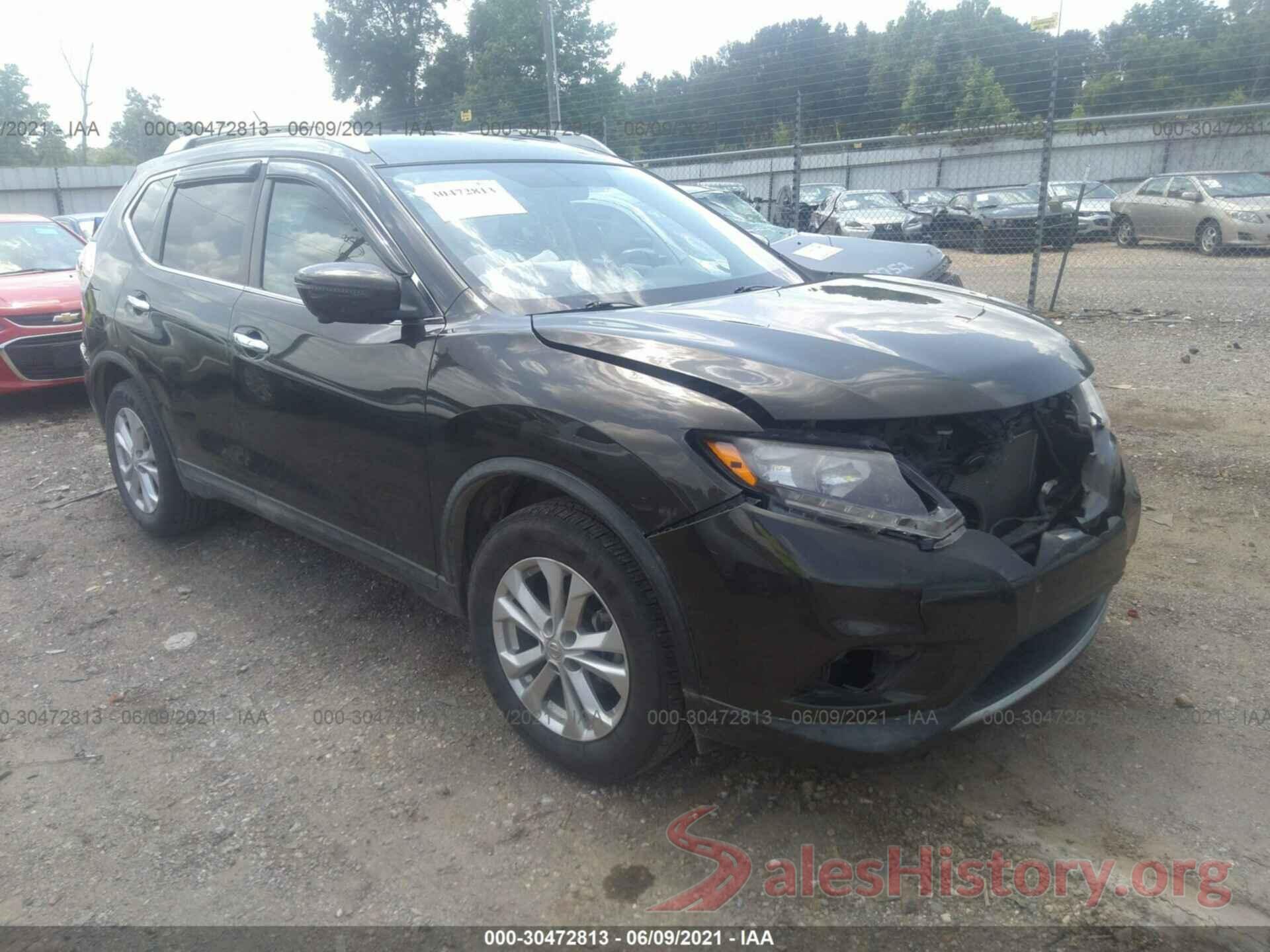 KNMAT2MT7GP671551 2016 NISSAN ROGUE