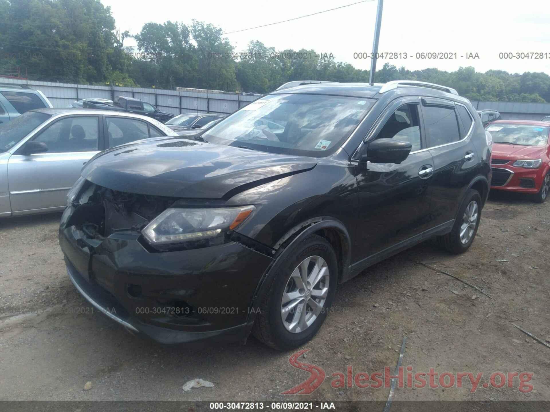 KNMAT2MT7GP671551 2016 NISSAN ROGUE