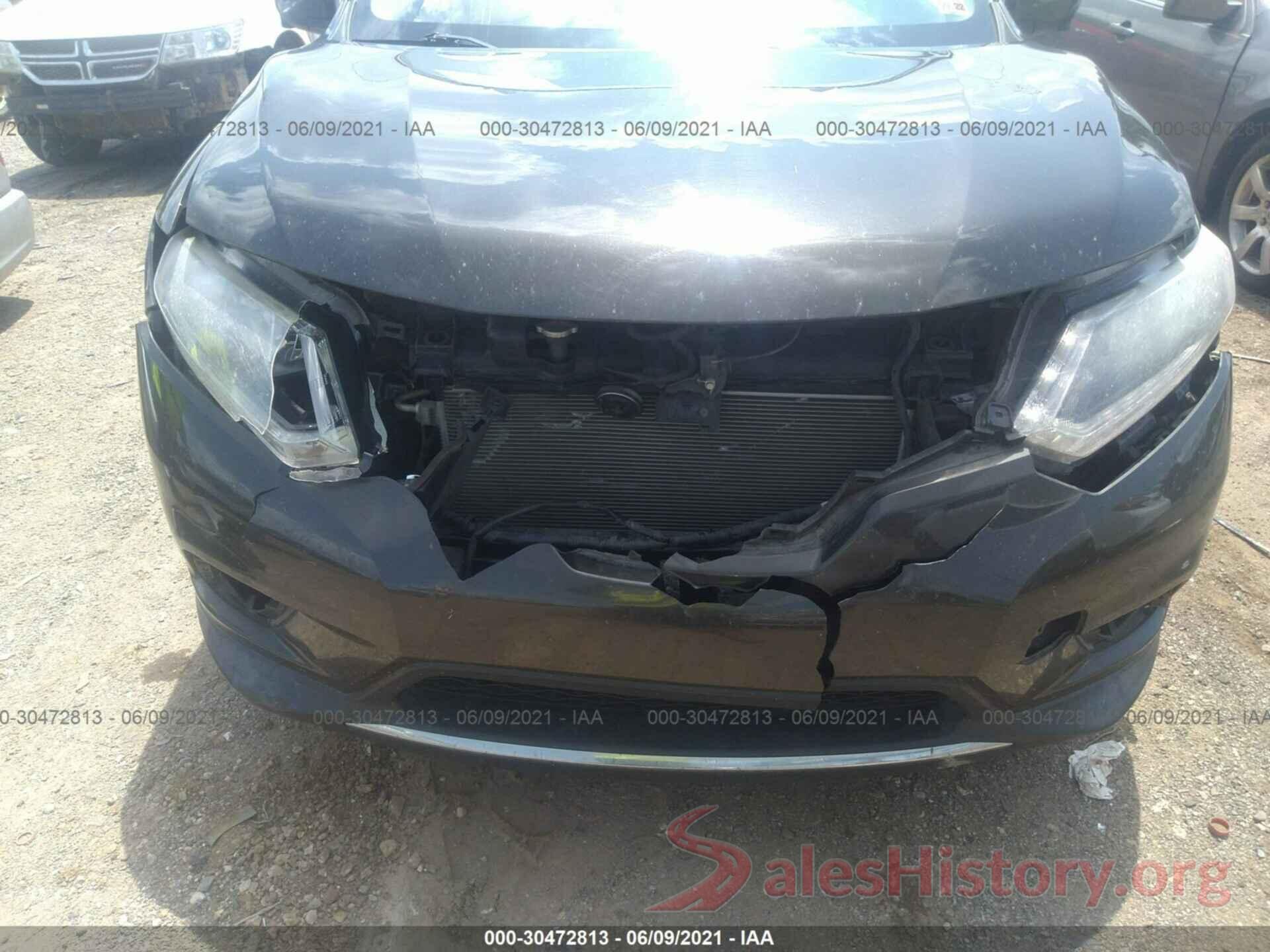 KNMAT2MT7GP671551 2016 NISSAN ROGUE