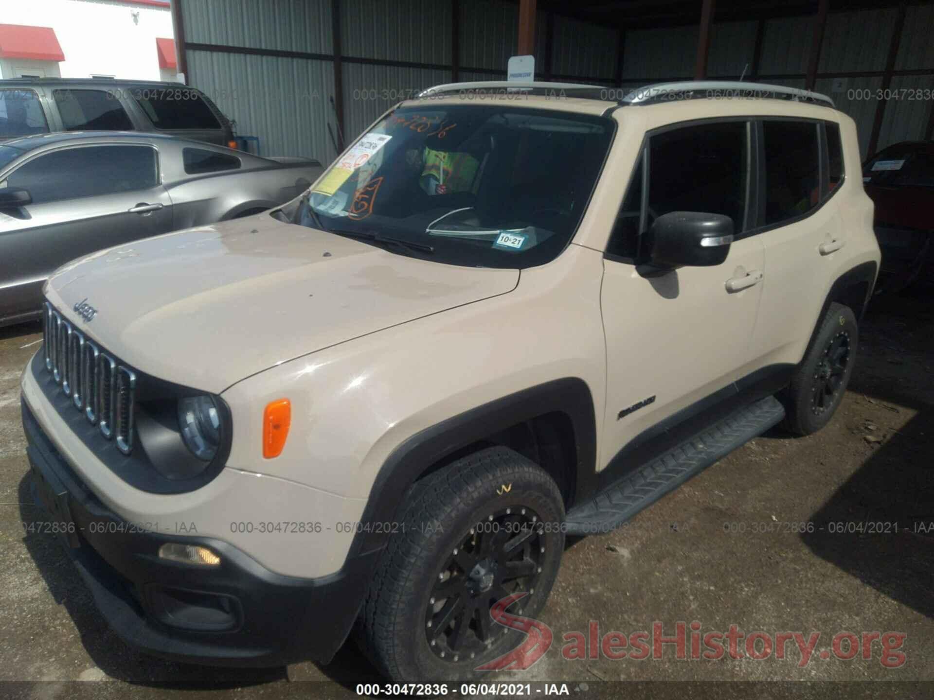 ZACCJBDT3GPC64697 2016 JEEP RENEGADE