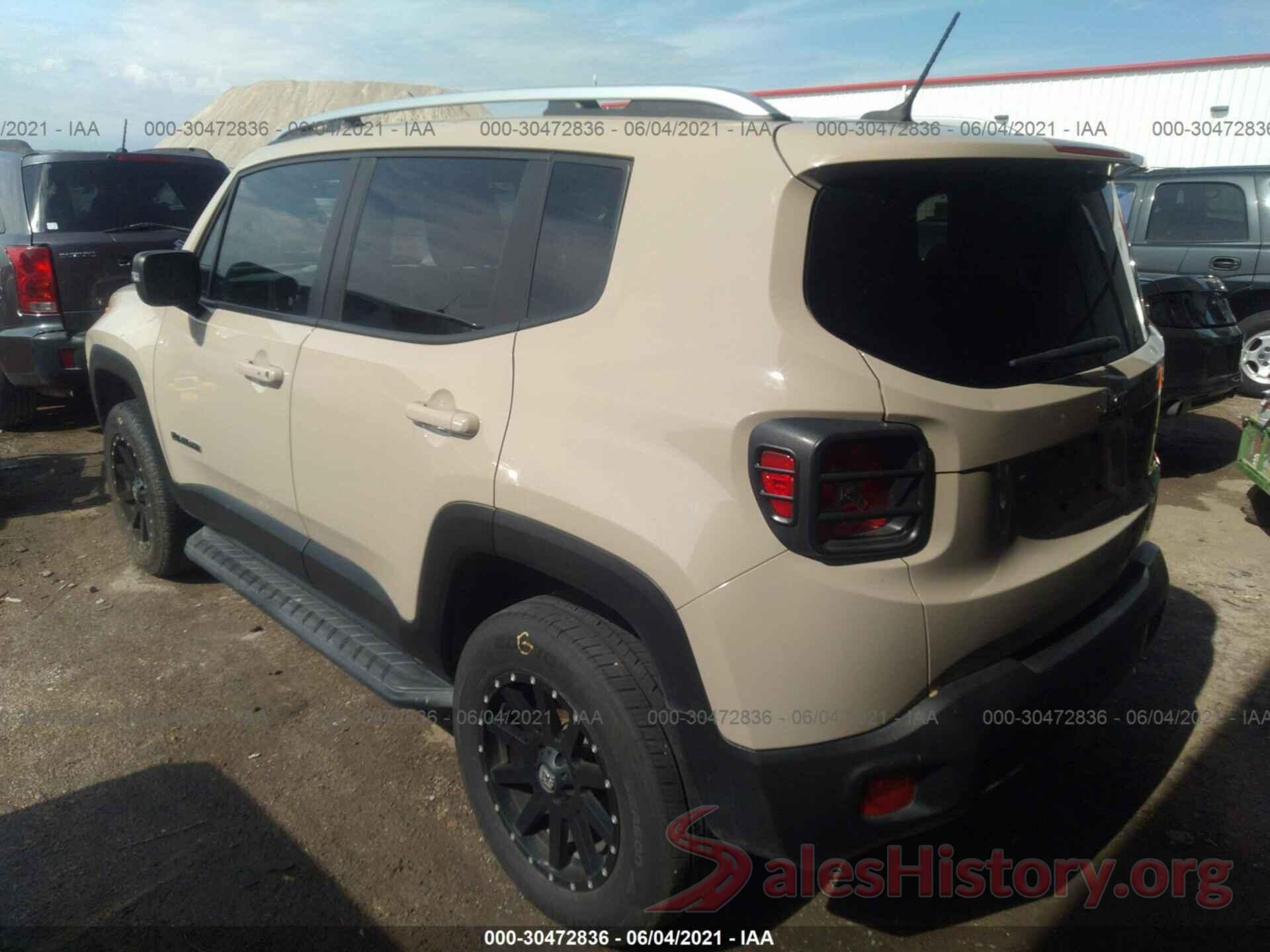 ZACCJBDT3GPC64697 2016 JEEP RENEGADE