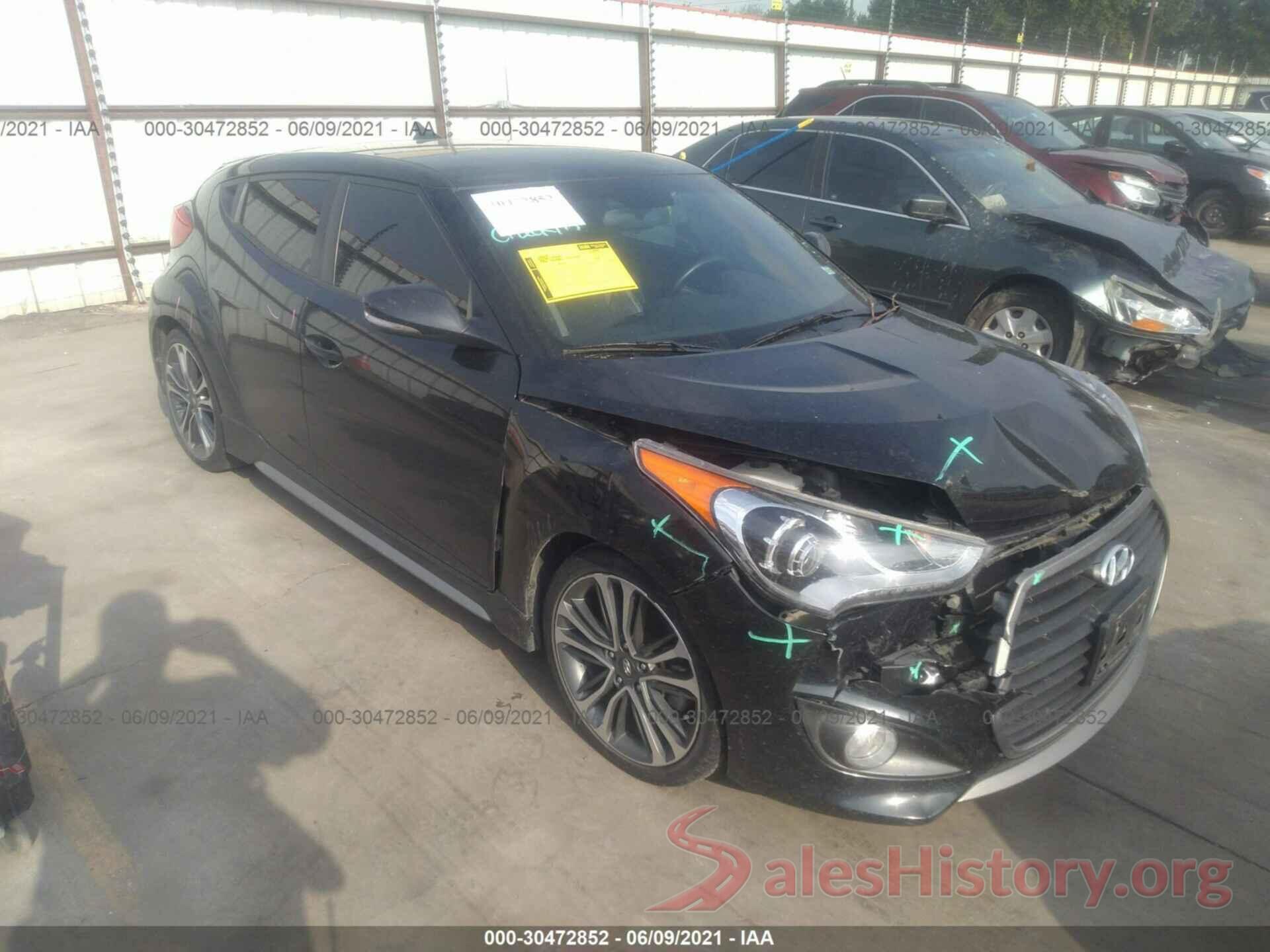 KMHTC6AE6GU273010 2016 HYUNDAI VELOSTER