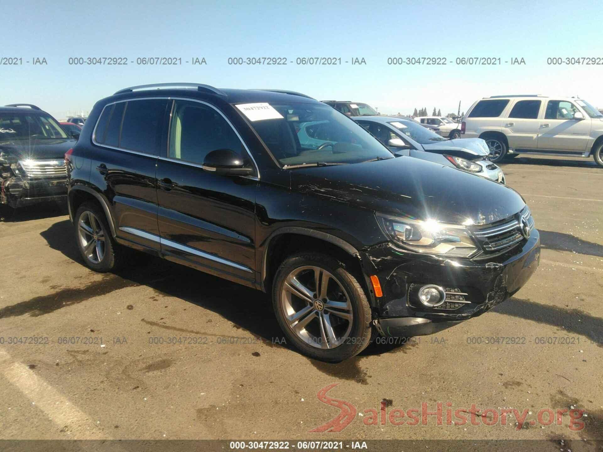 WVGTV7AX9HK007463 2017 VOLKSWAGEN TIGUAN