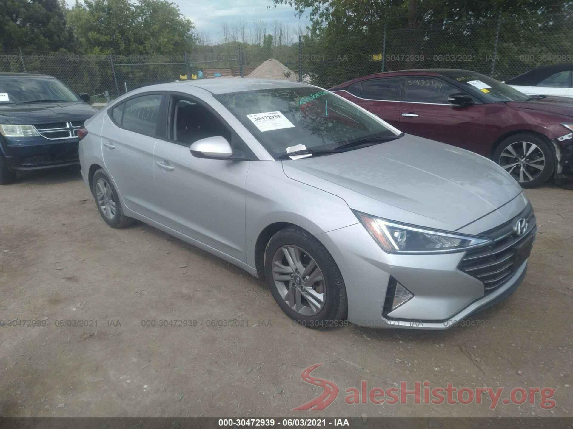 5NPD84LF6LH539697 2020 HYUNDAI ELANTRA