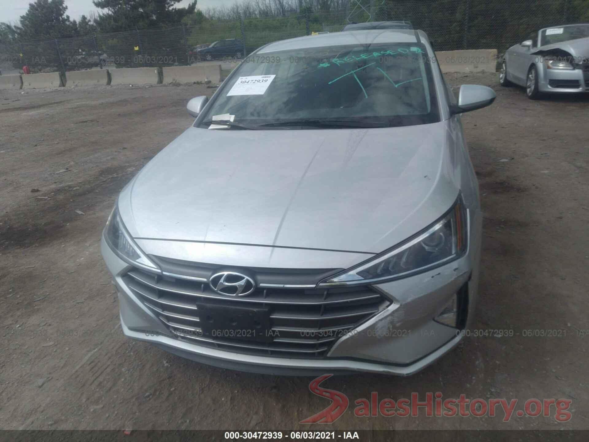 5NPD84LF6LH539697 2020 HYUNDAI ELANTRA