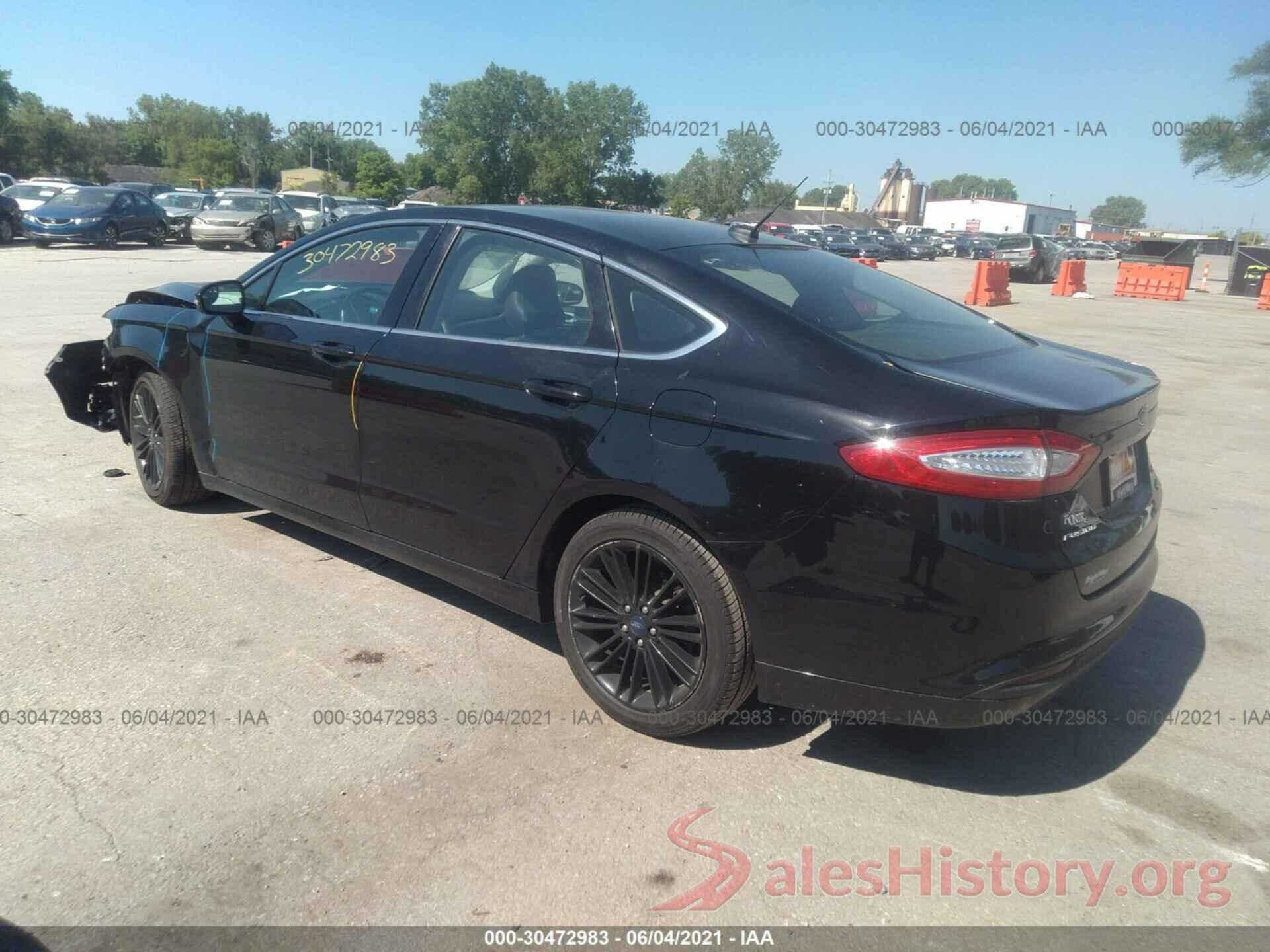 3FA6P0HD3GR301343 2016 FORD FUSION