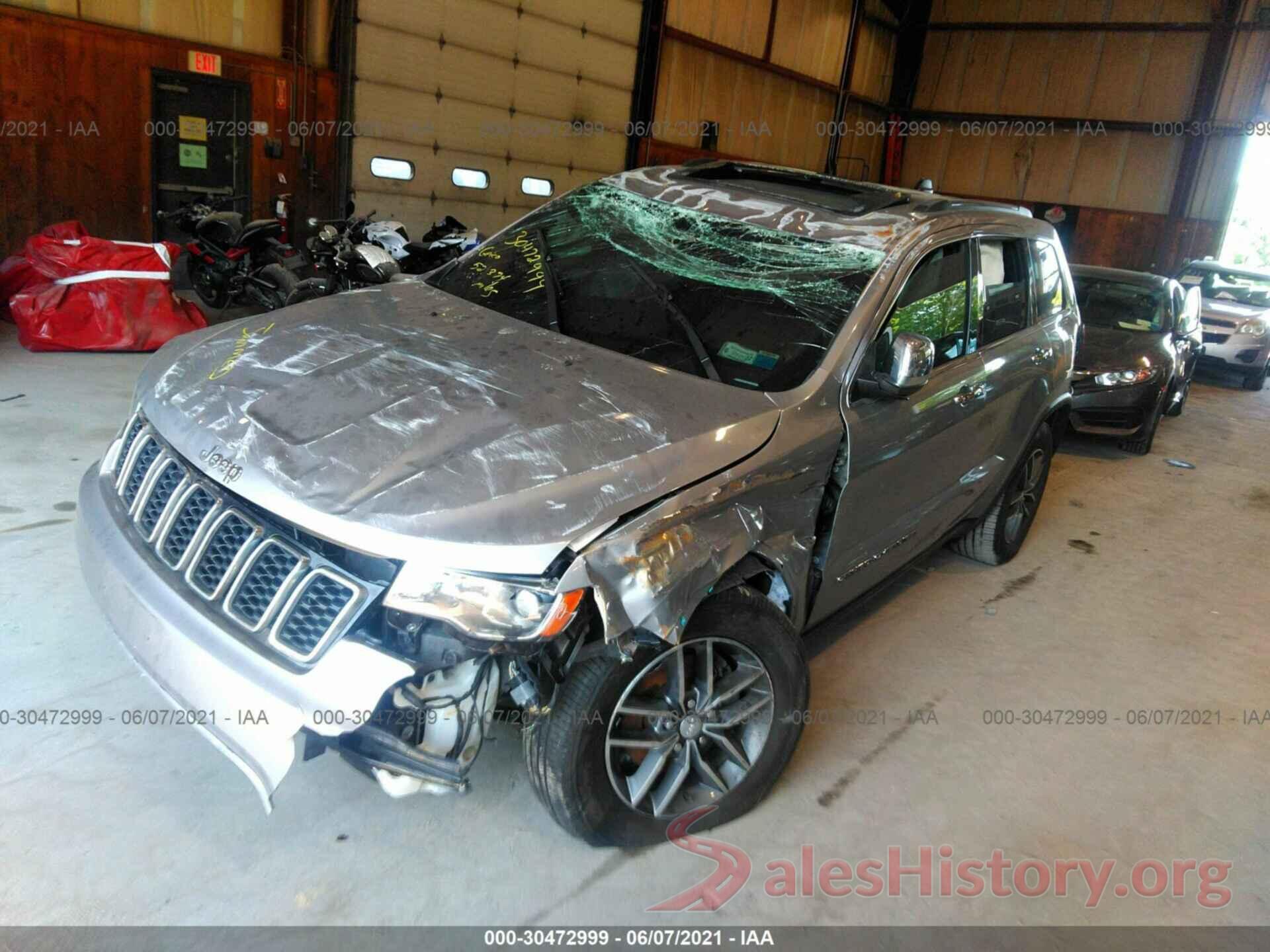 1C4RJFBG7HC602342 2017 JEEP GRAND CHEROKEE