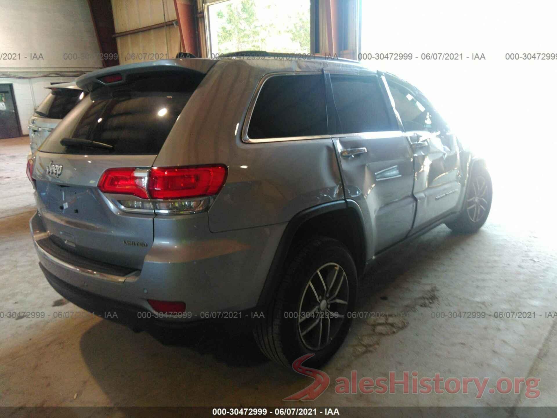 1C4RJFBG7HC602342 2017 JEEP GRAND CHEROKEE