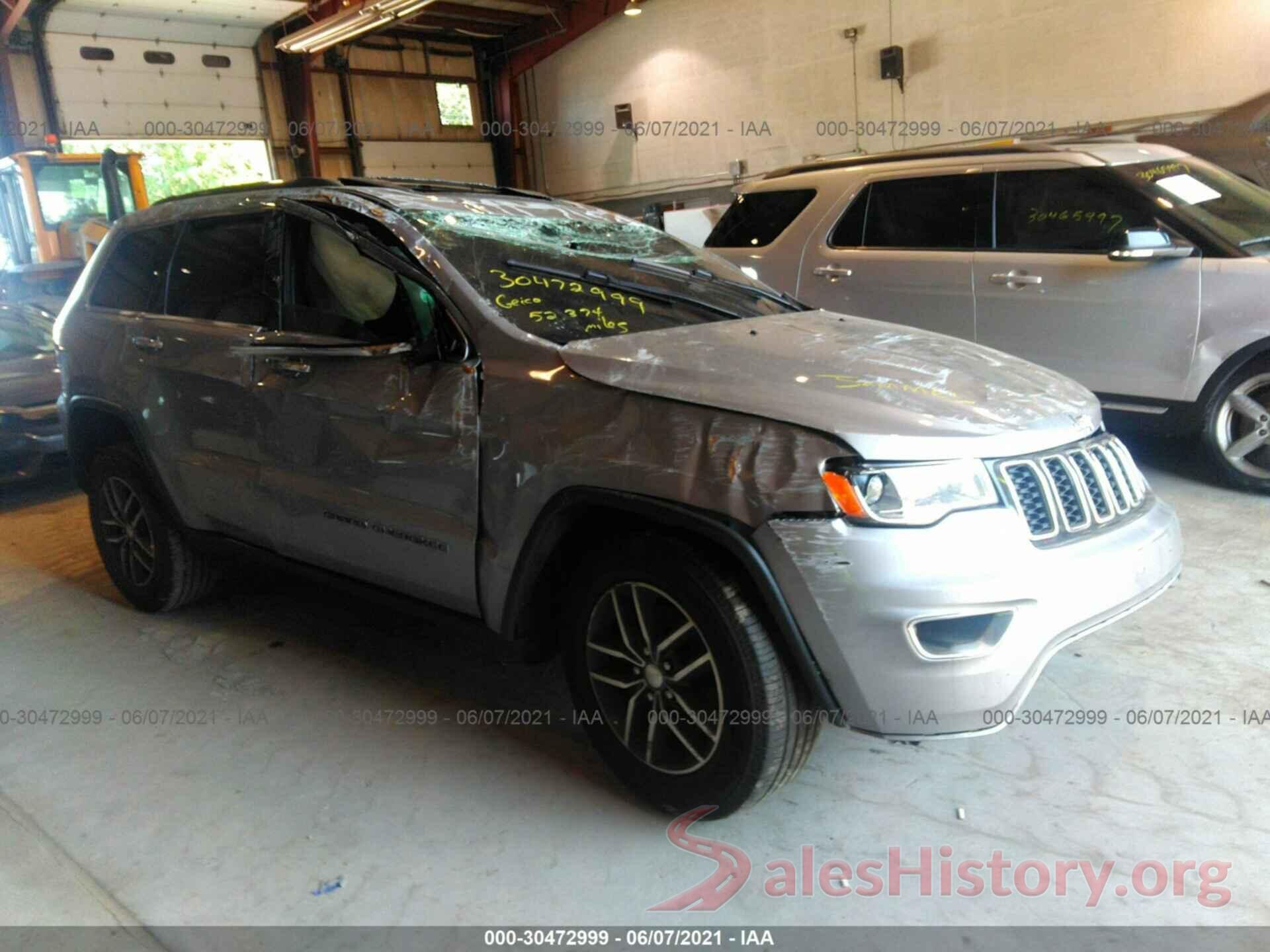 1C4RJFBG7HC602342 2017 JEEP GRAND CHEROKEE