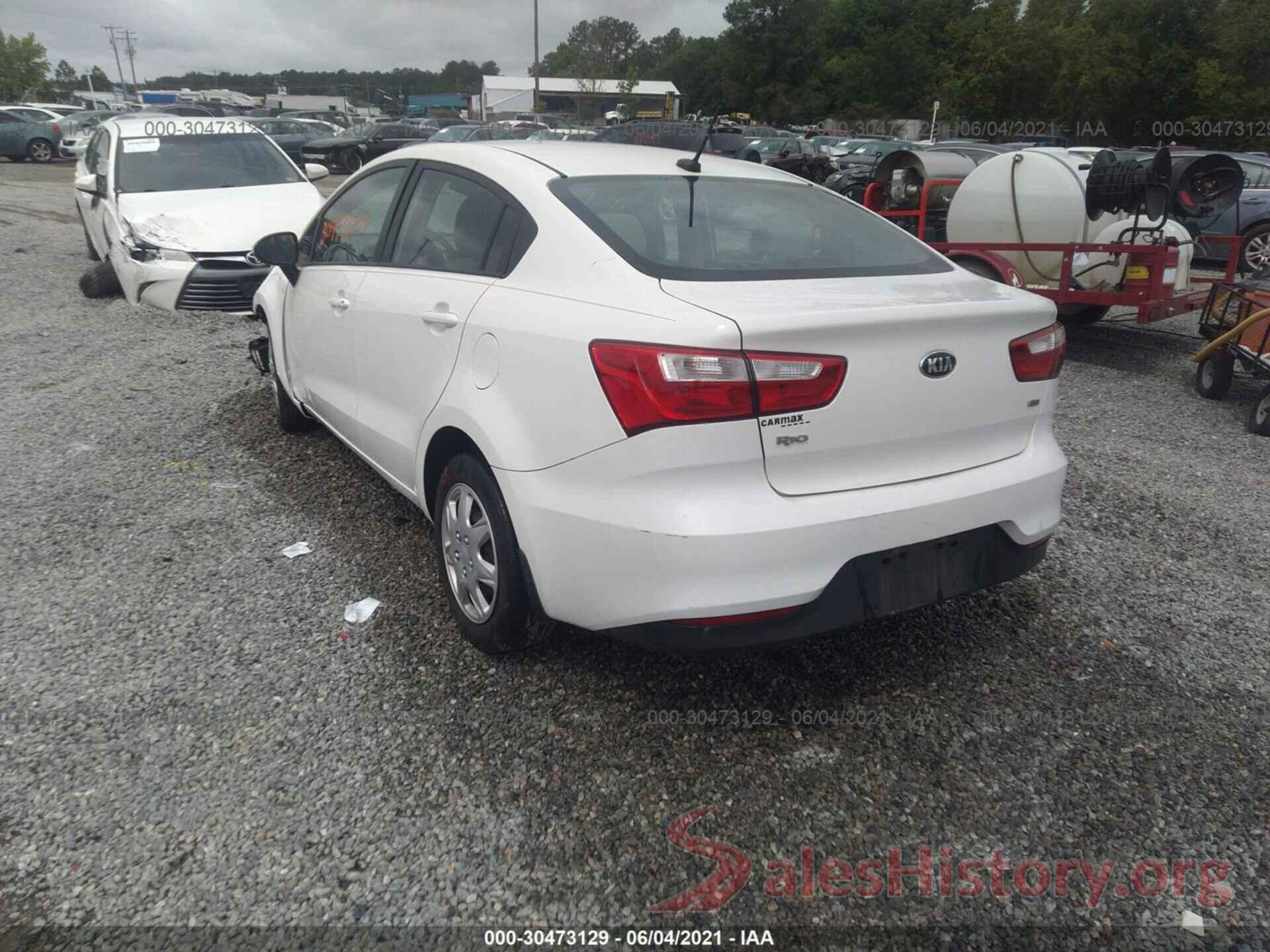 KNADM4A31H6119459 2017 KIA RIO